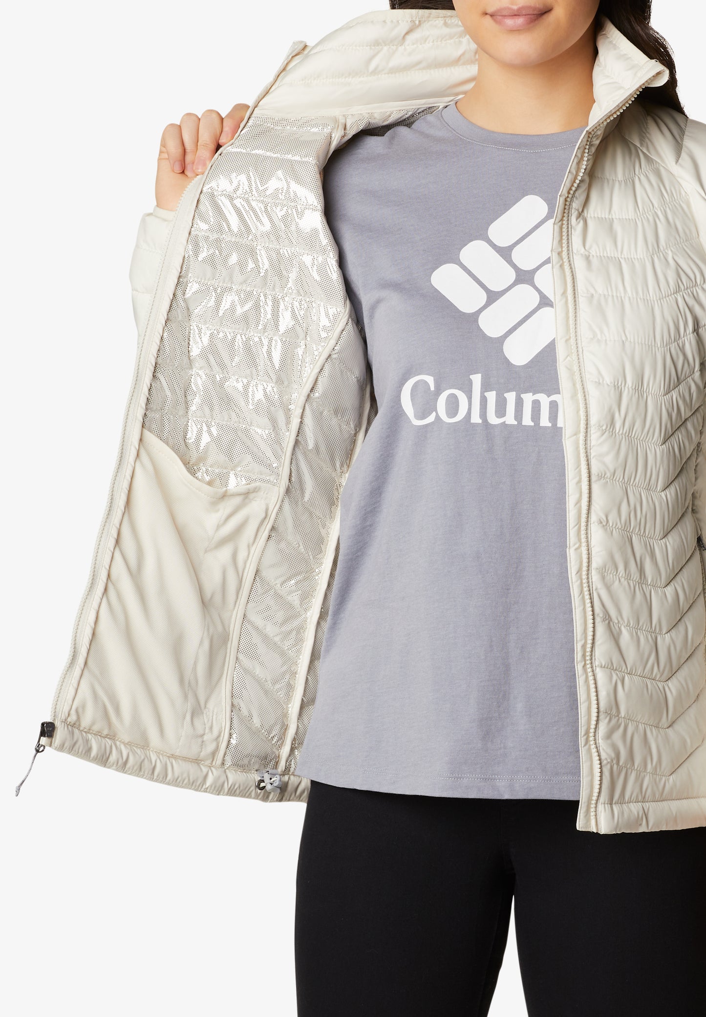 COLUMBIA | CHAQUETA ACOLCHADA LOGO