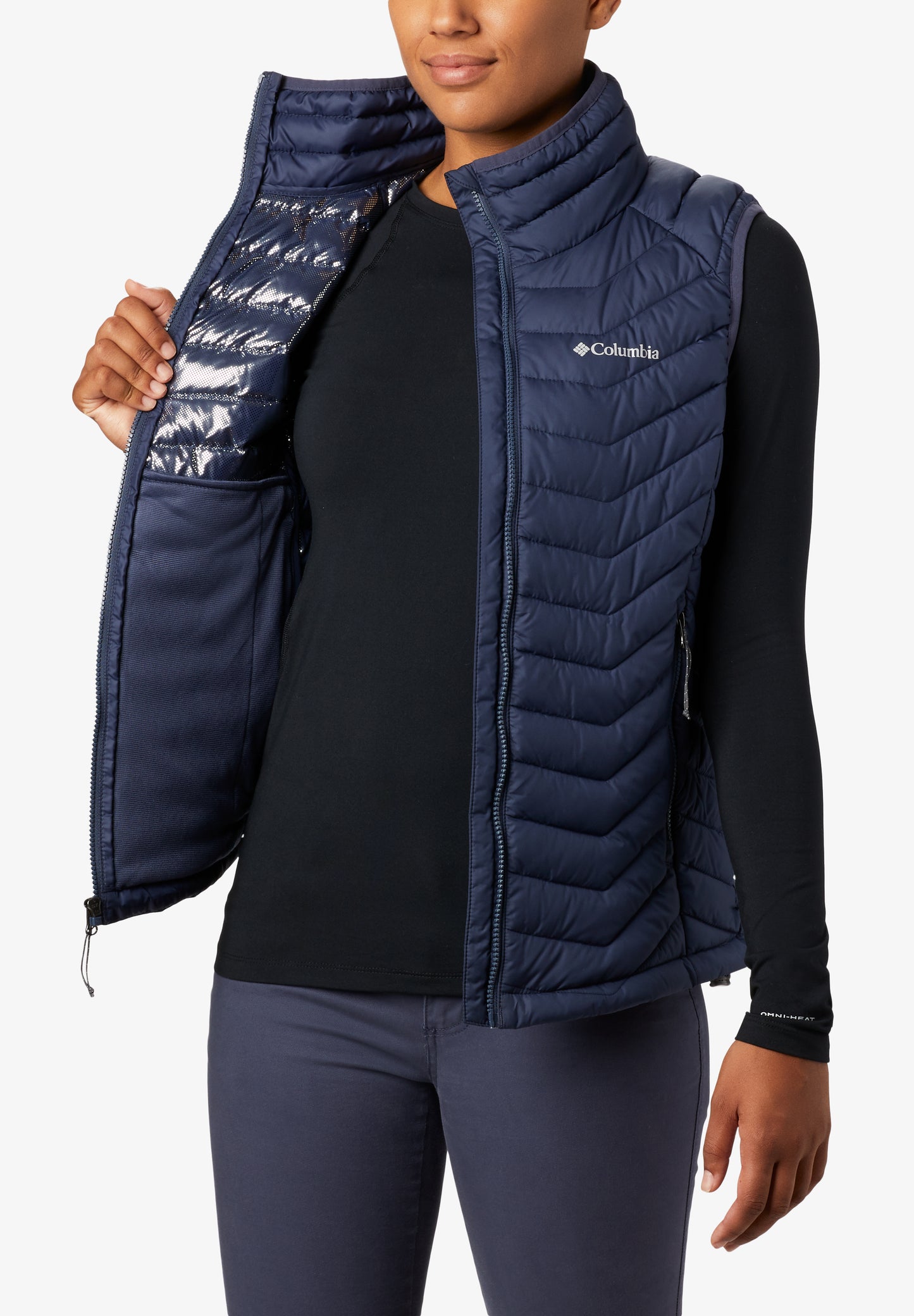 COLUMBIA | CHALECO ACOLCHADO LOGO