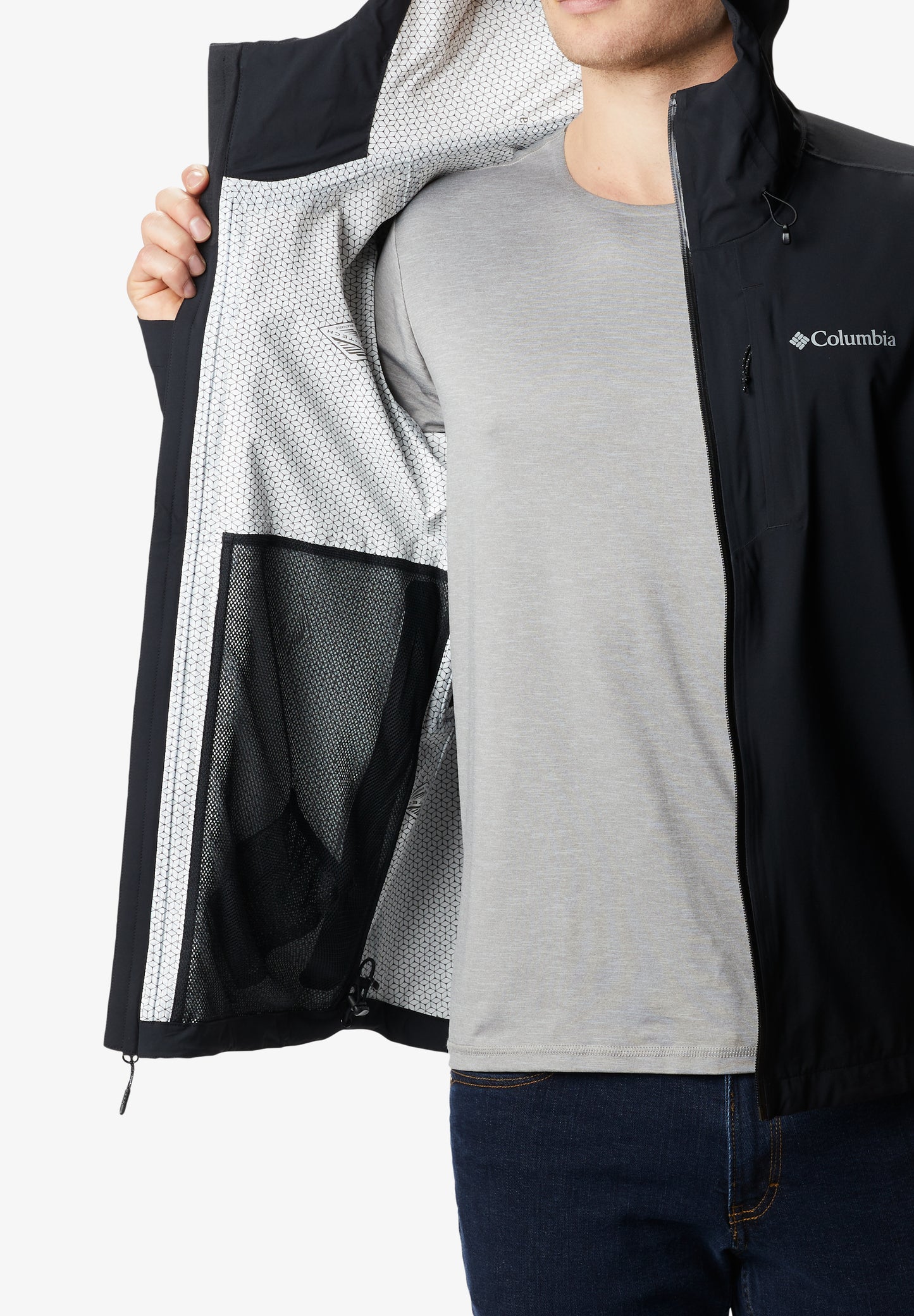 COLUMBIA | CHAQUETA SHELL IMPERMEABLE AMPLI-DRY