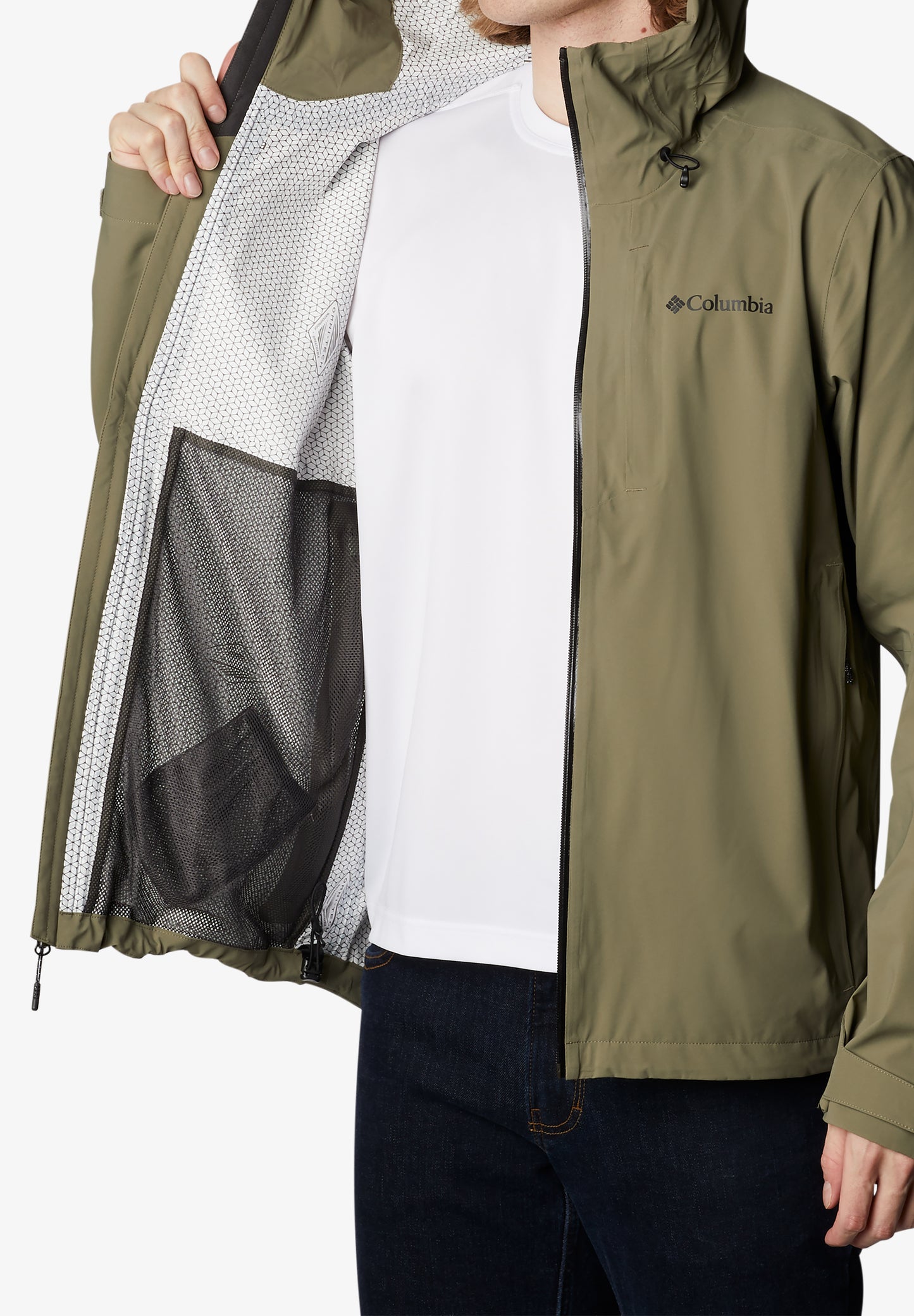 COLUMBIA | CHAQUETA SHELL IMPERMEABLE AMPLI-DRY