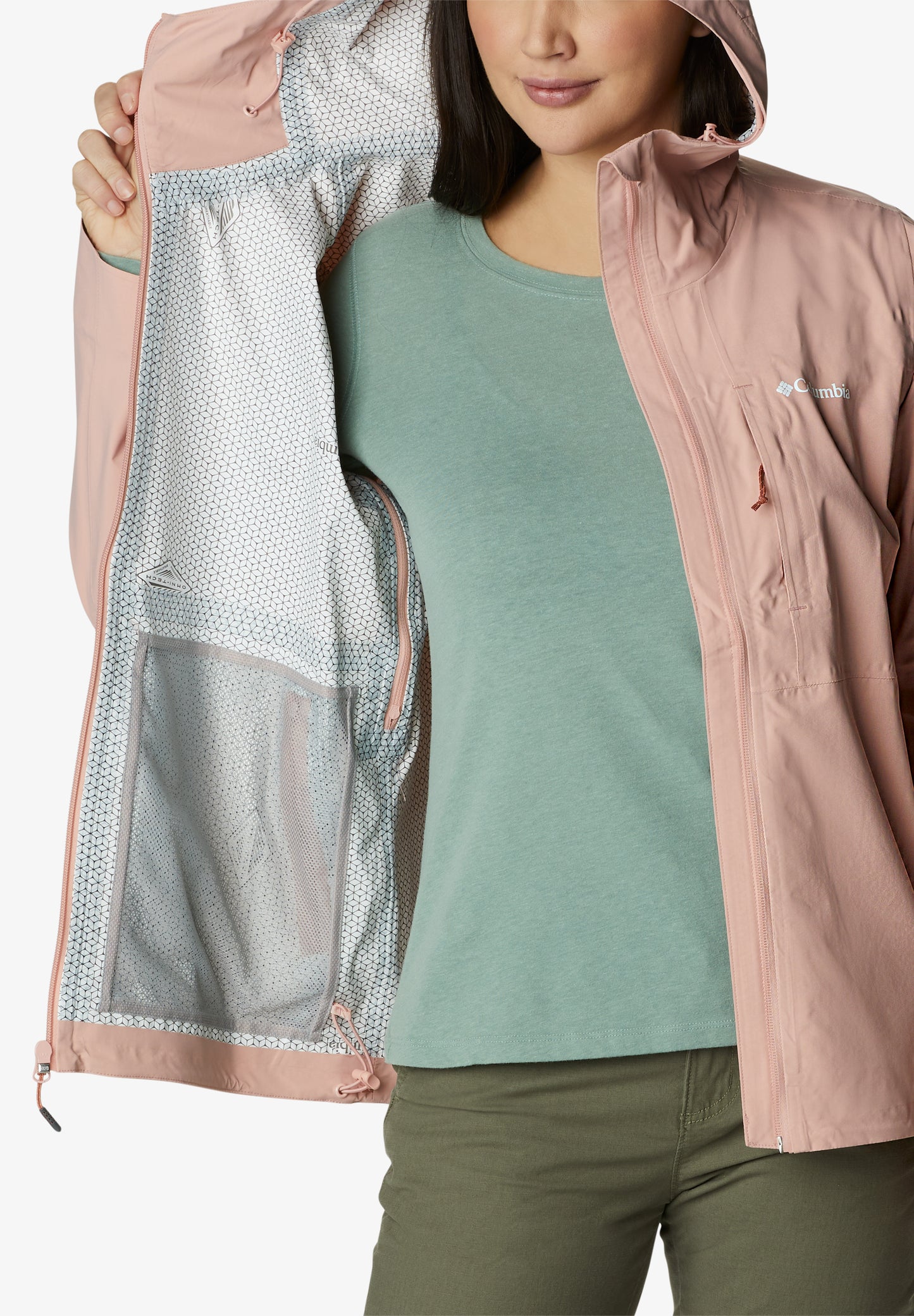 COLUMBIA | CHAQUETA SHELL IMPERMEABLE AMPLI-DRY