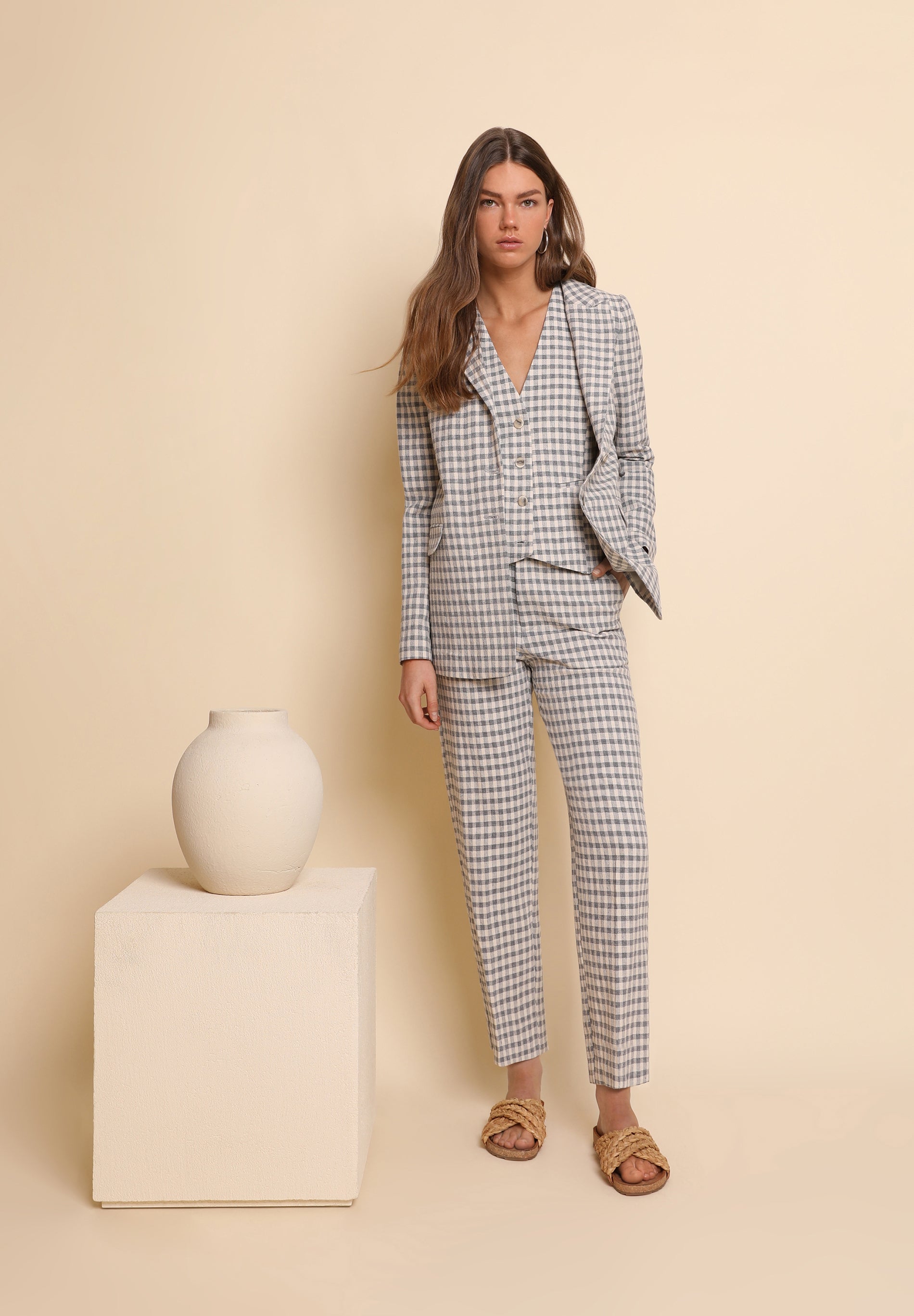 BLAZER CUADROS VICHY