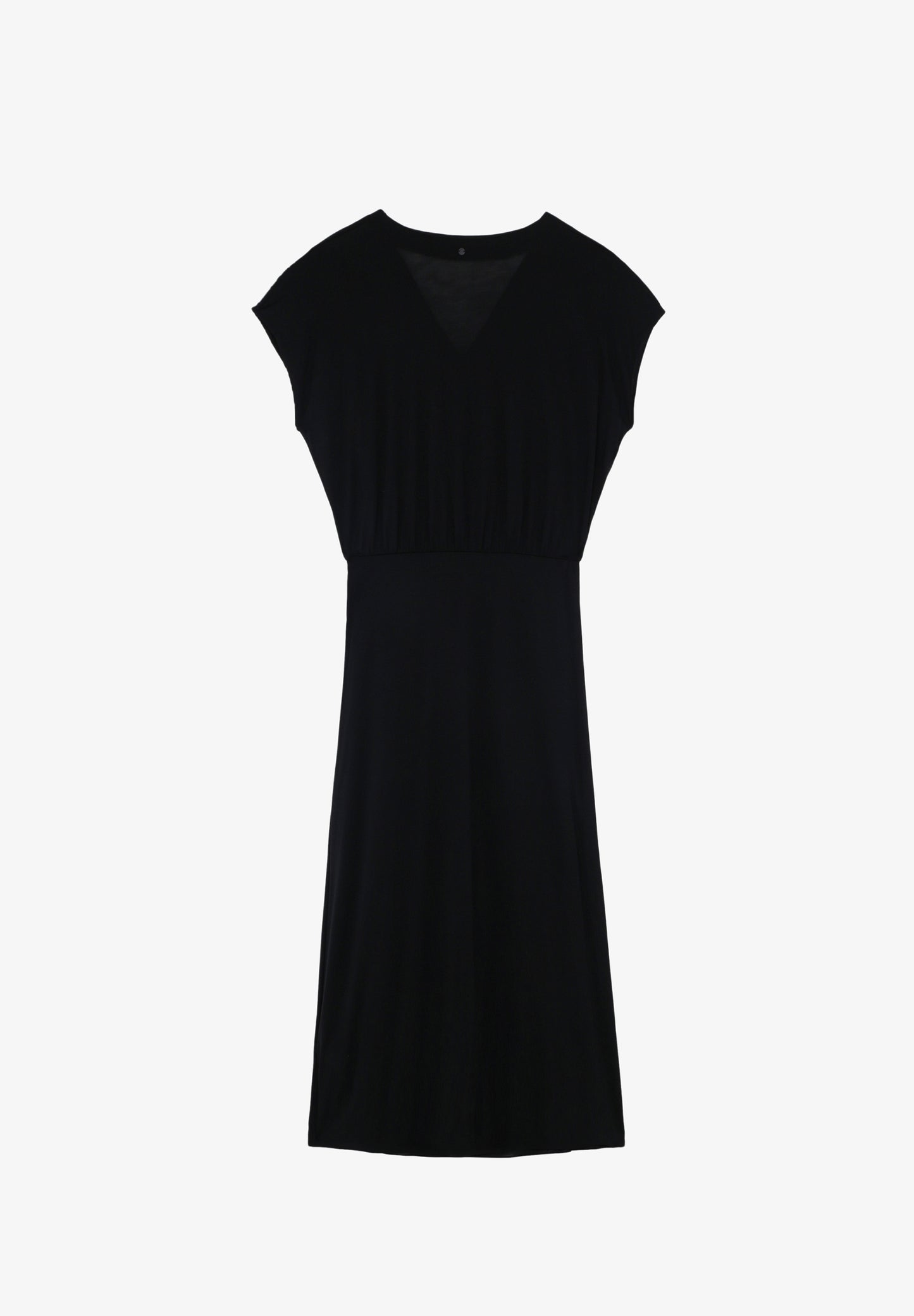 VESTIDO MIDI NUDO LATERAL