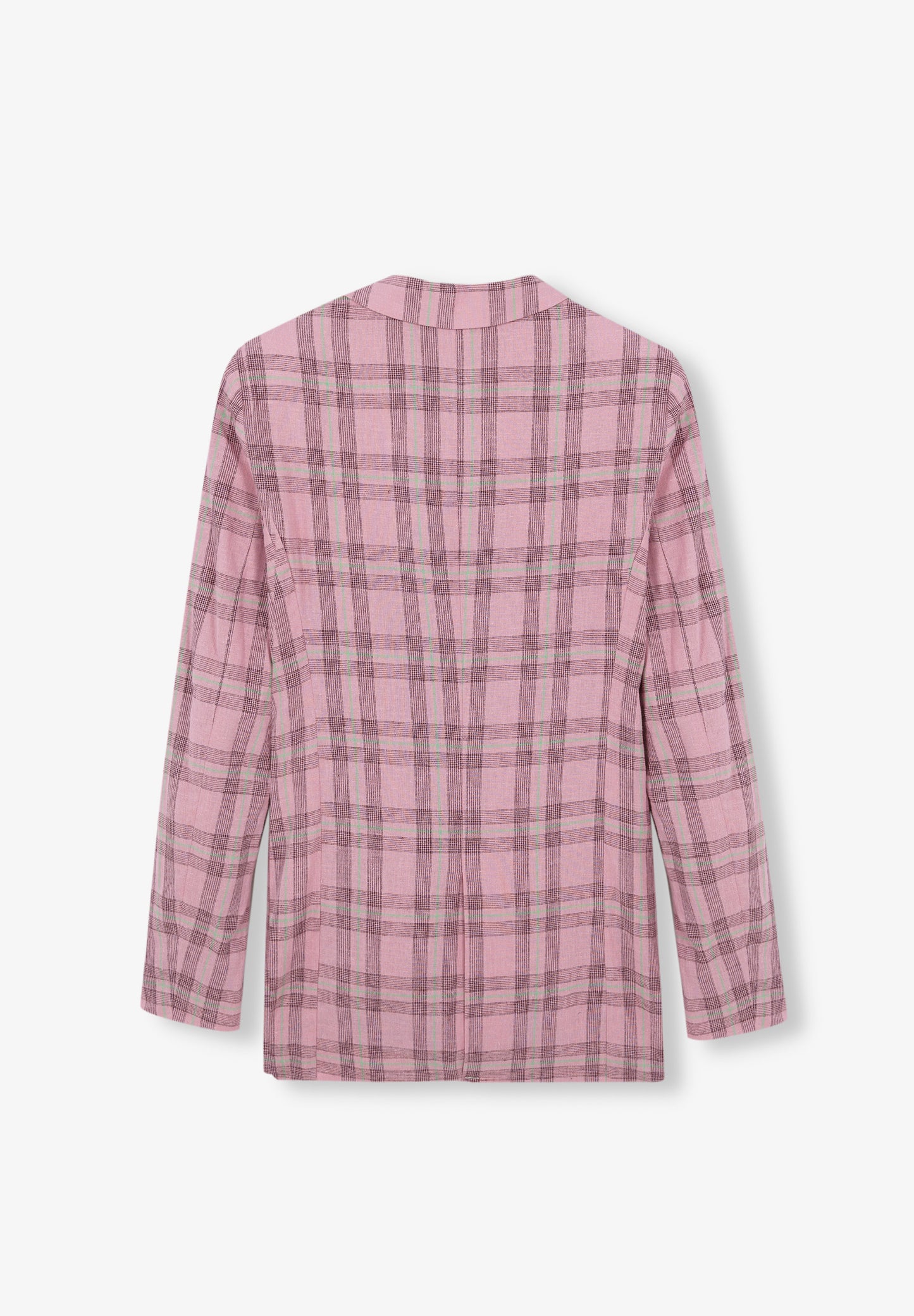 BLAZER LARGA CUADROS