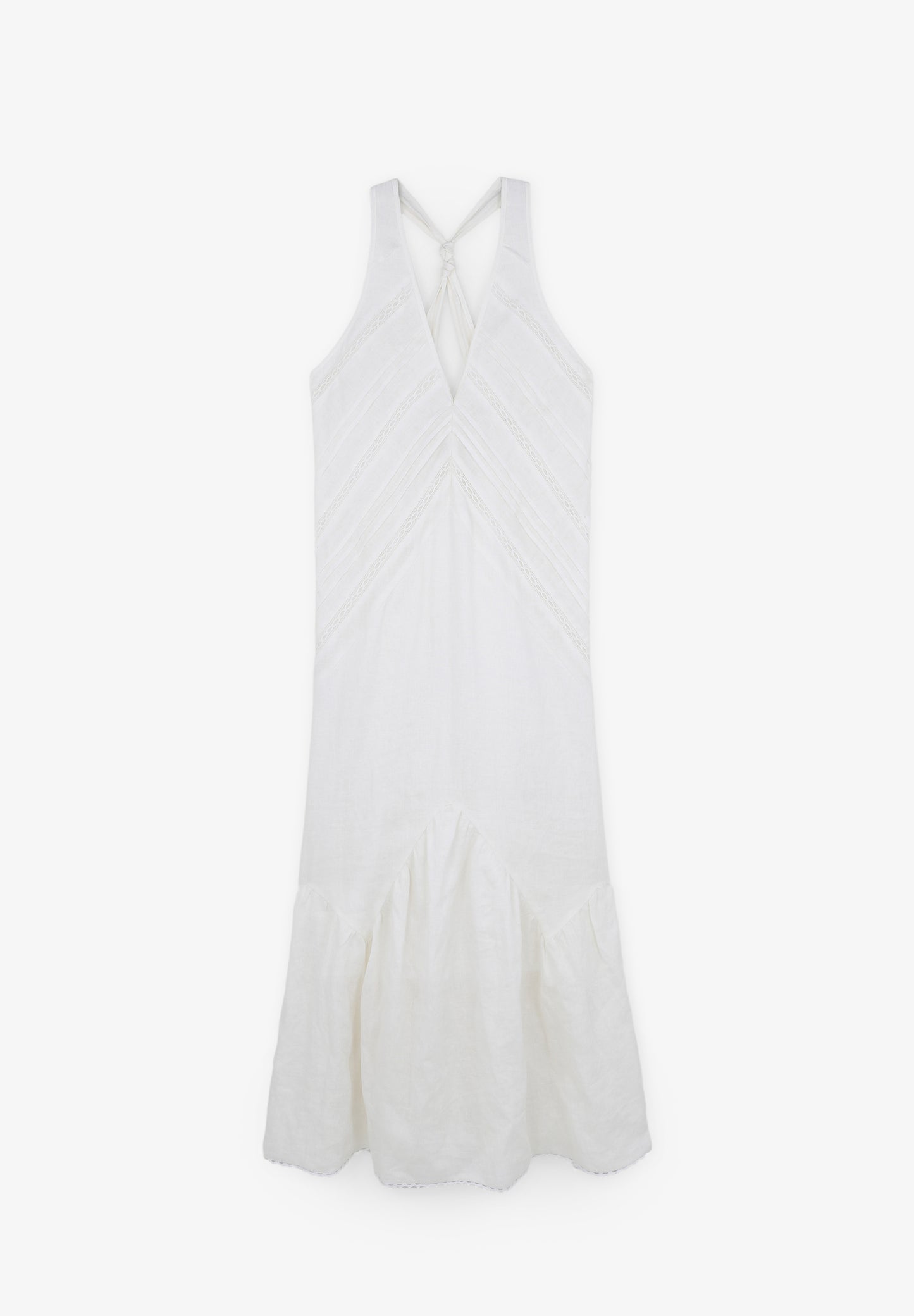 VESTIDO MIDI LINO