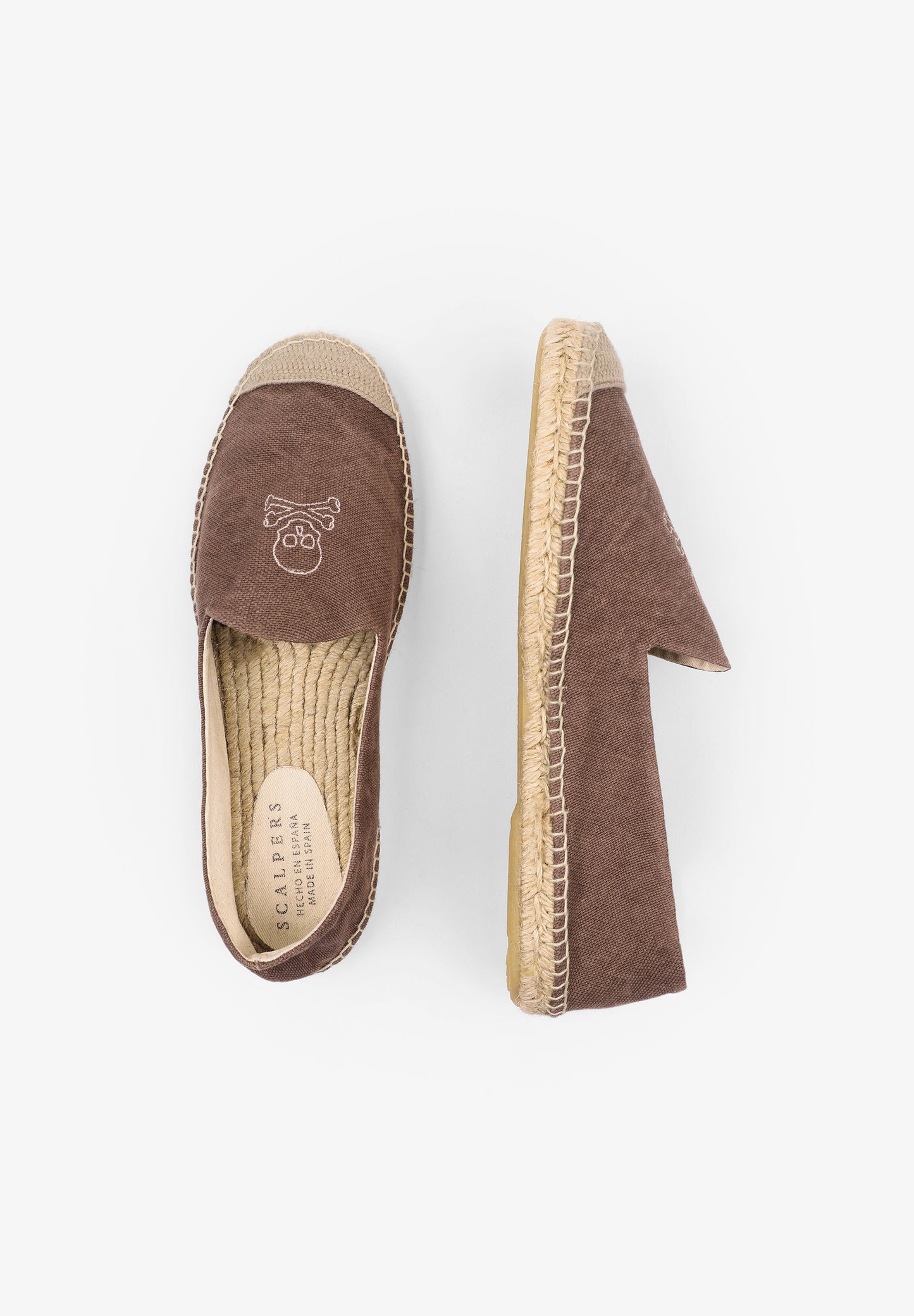 ALPARGATAS CALAVERA BORDADA