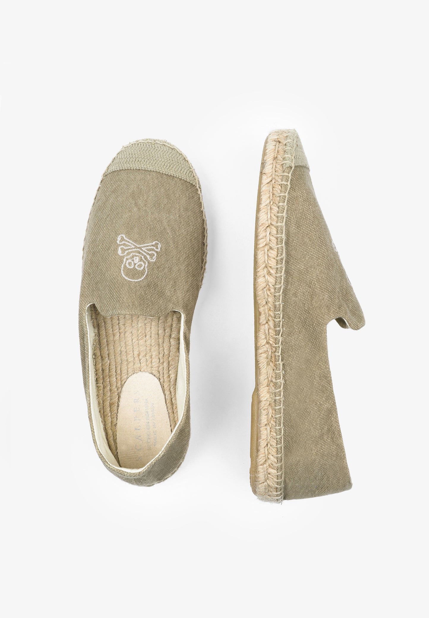 ALPARGATAS CALAVERA BORDADA