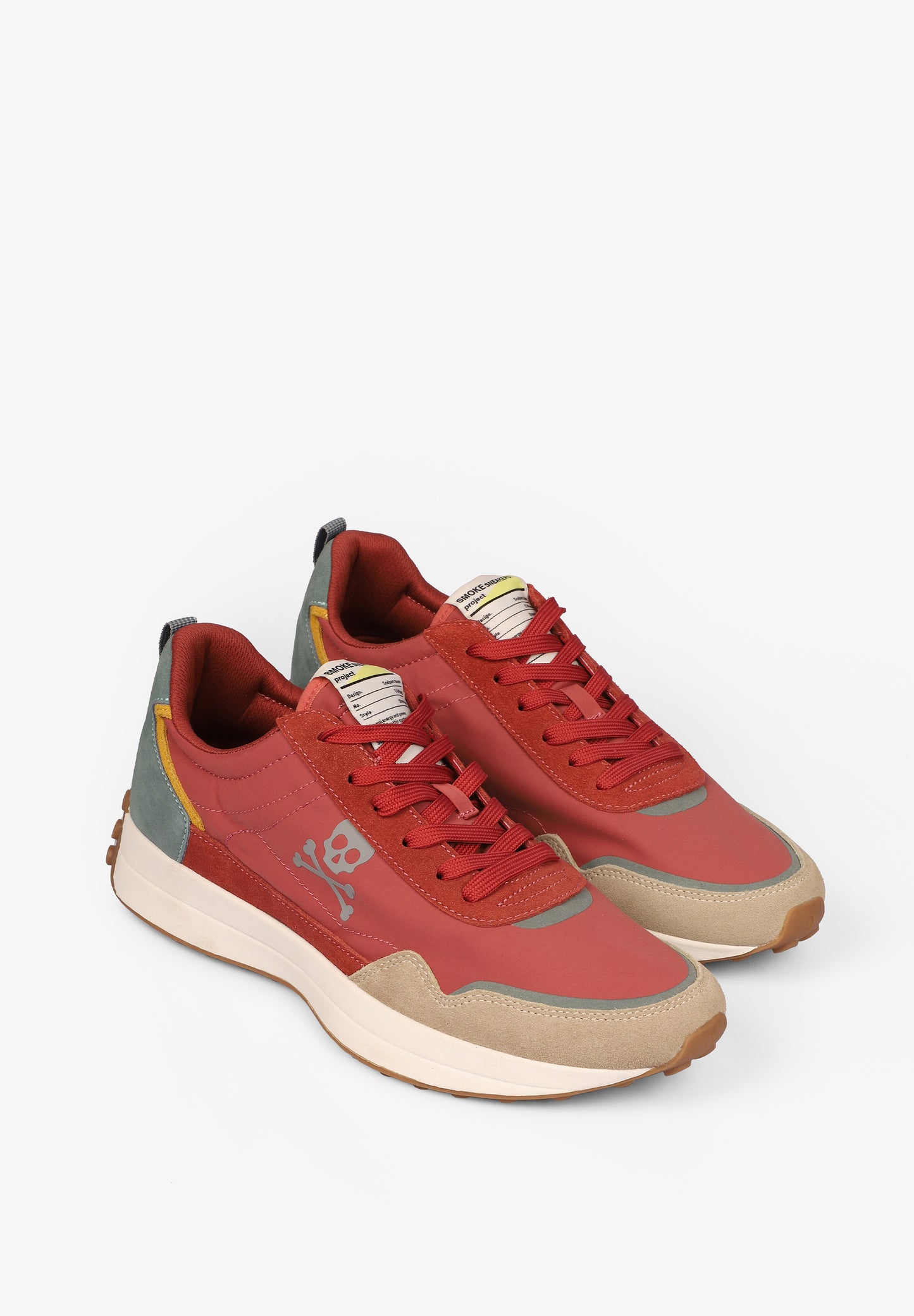 SNEAKERS CALAVERA SUELA CURVA