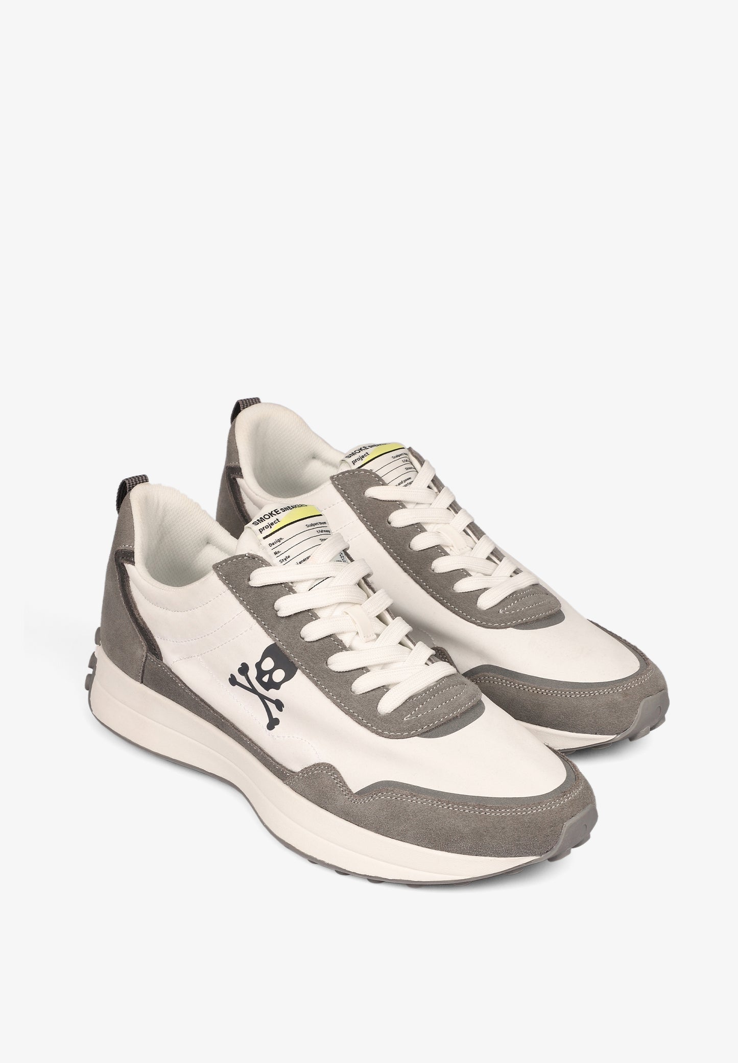 SNEAKERS CALAVERA SUELA CURVA