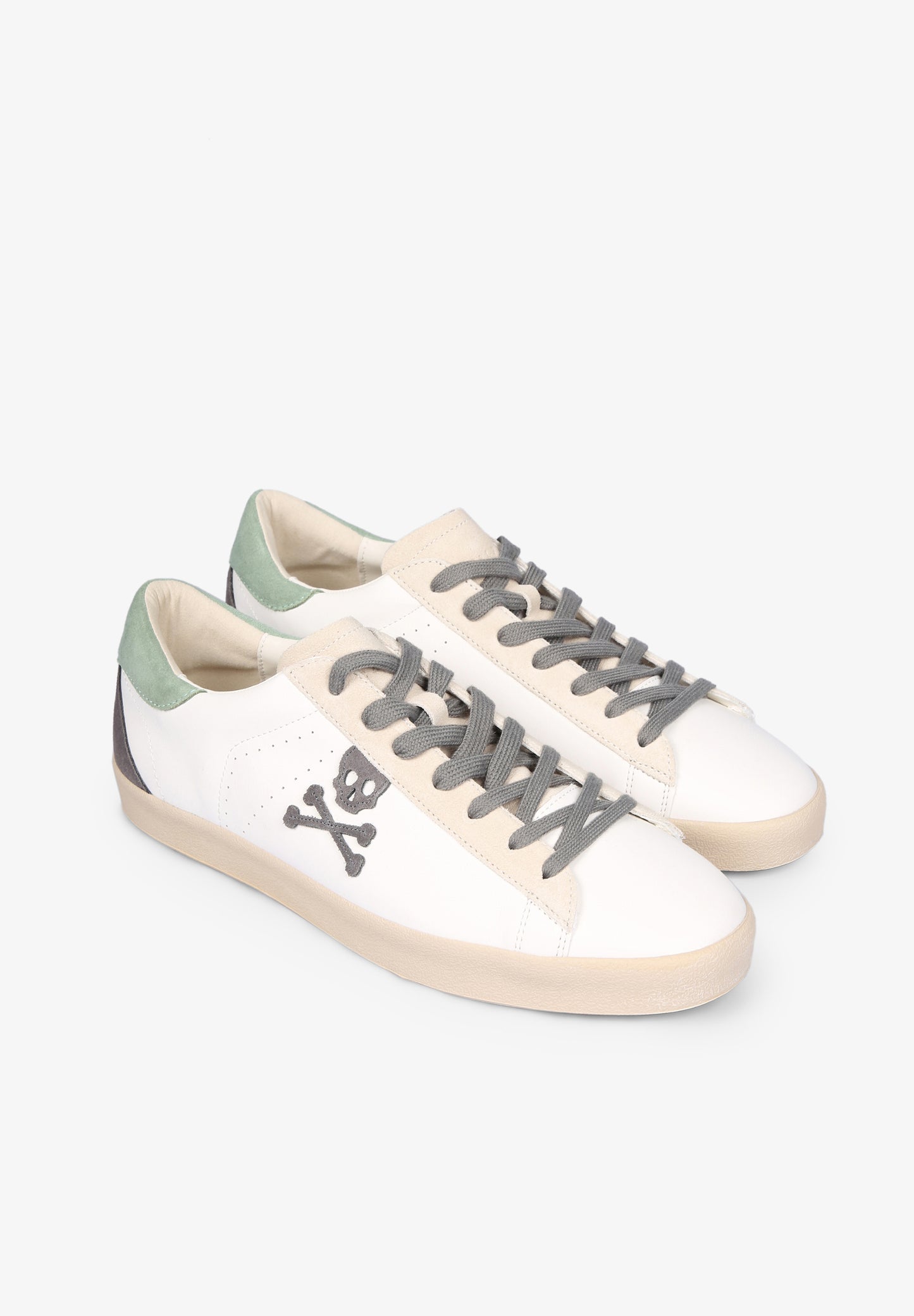 SNEAKERS BAJAS CALAVERA LATERAL