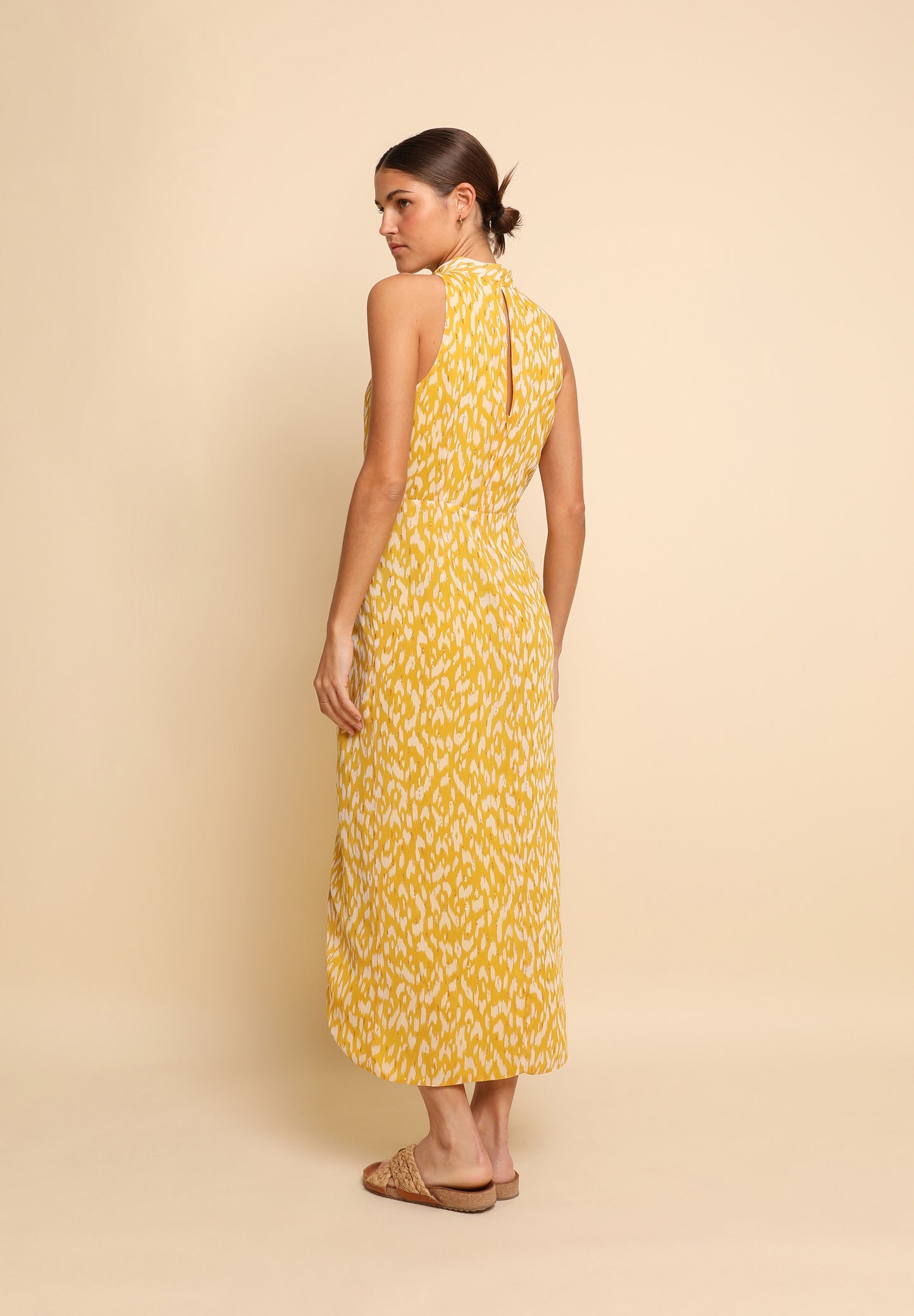 VESTIDO HALTER PRINT