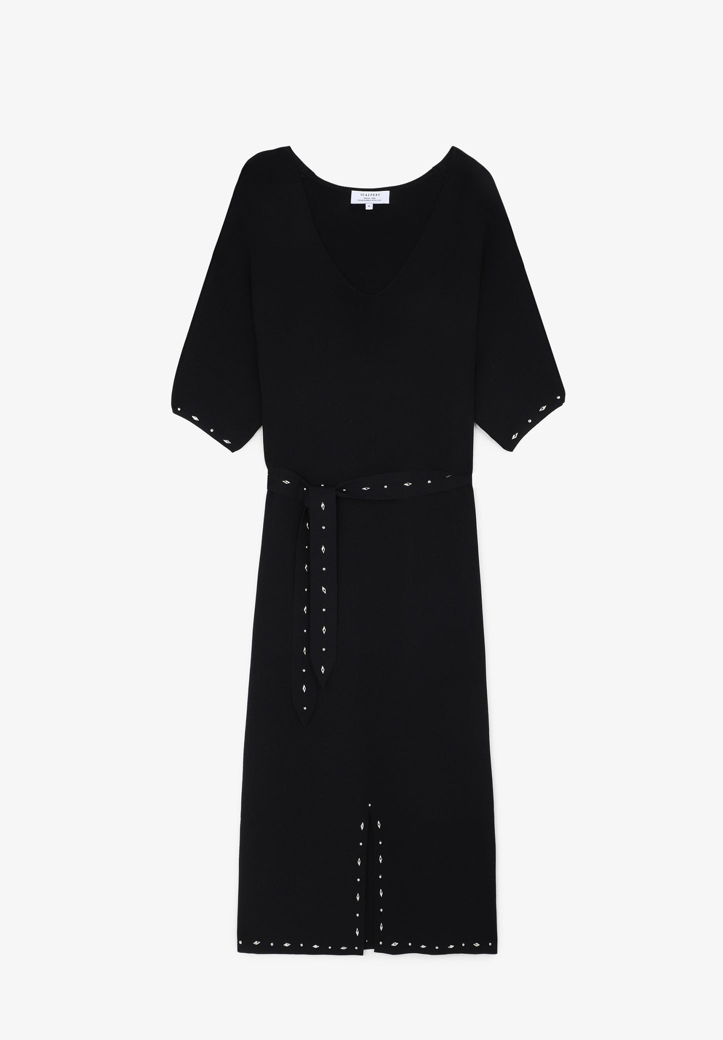 VESTIDO PUNTO TACHUELAS