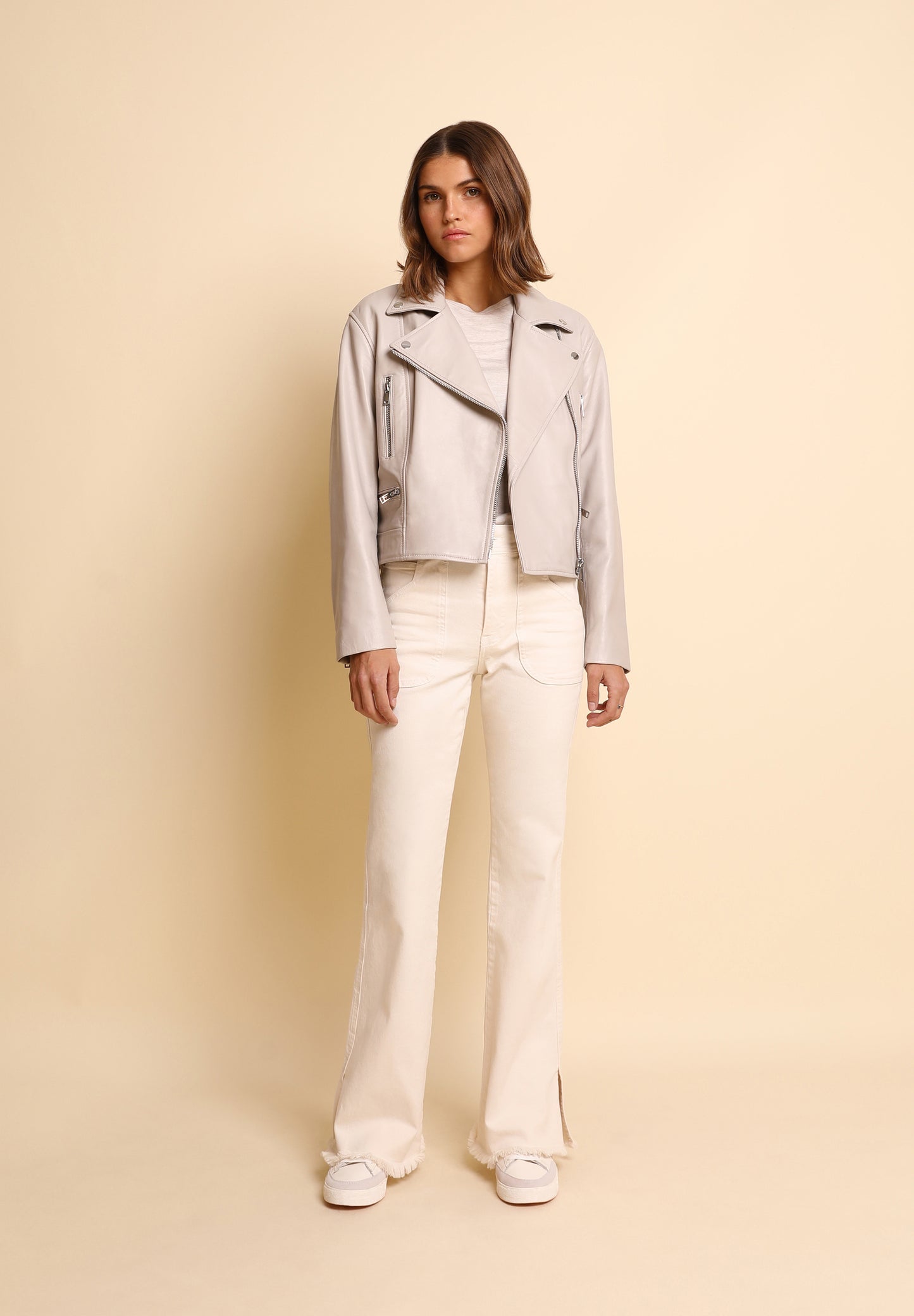 BIKER LEATHER JACKET