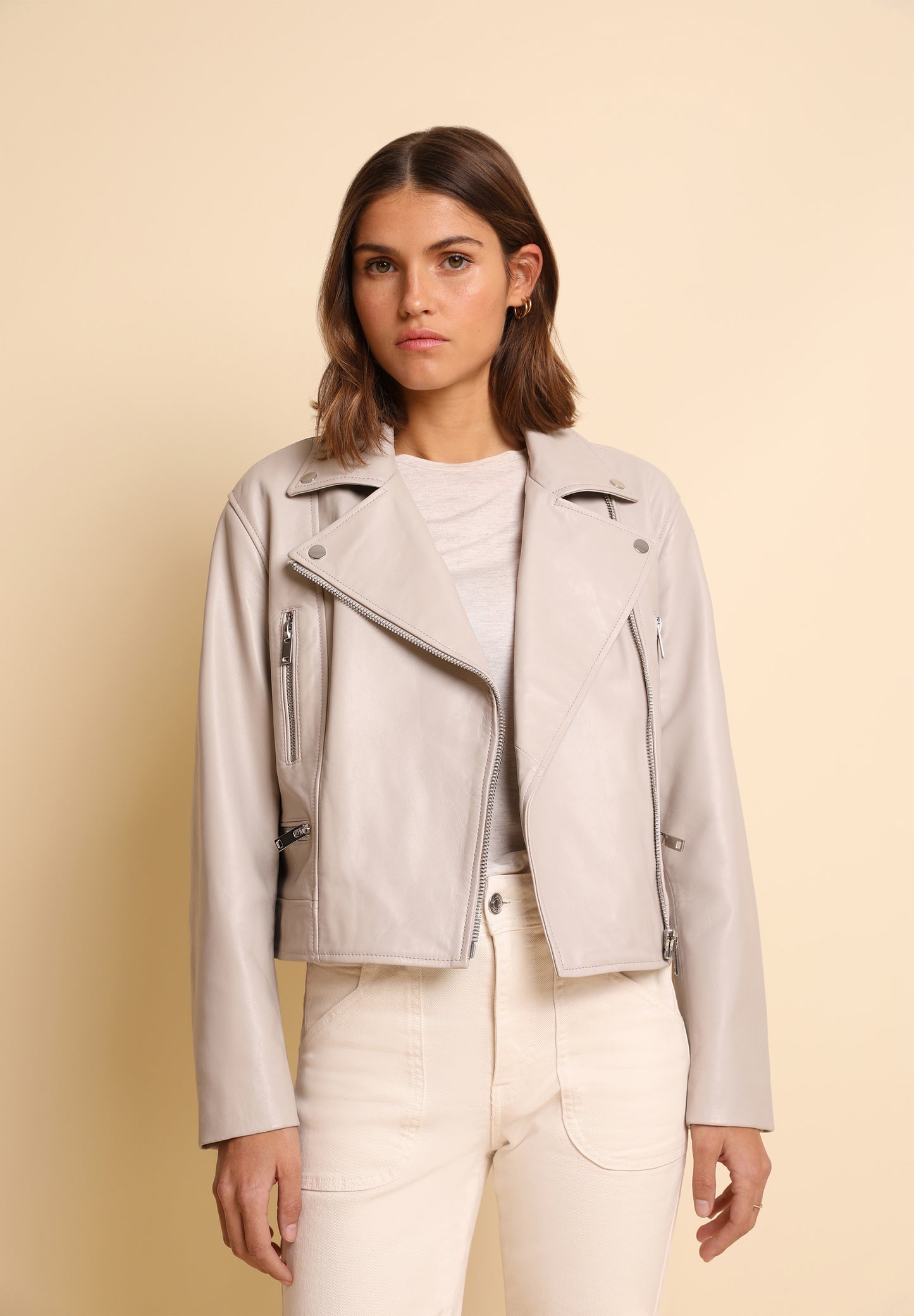 BIKER LEATHER JACKET