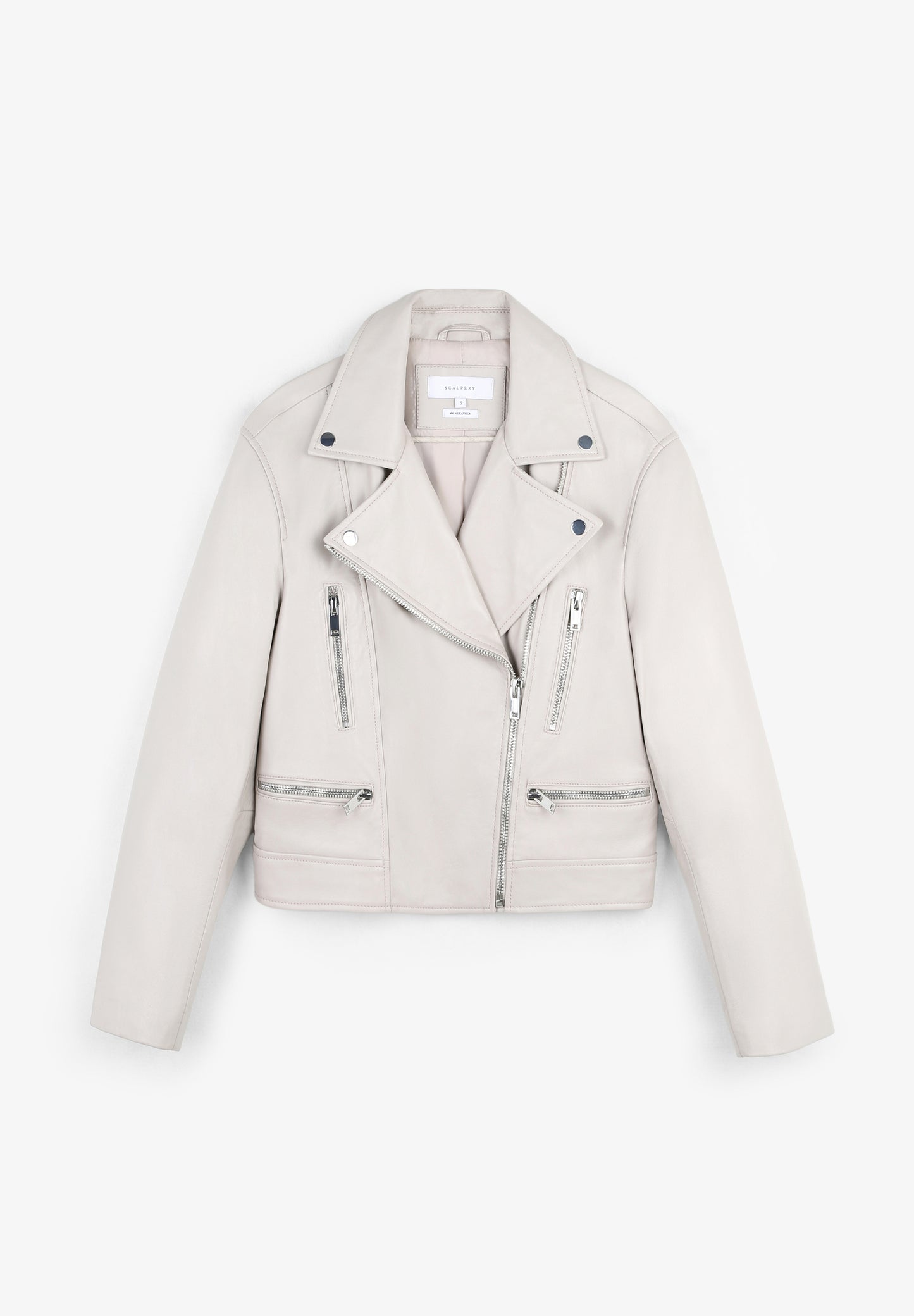 CAZADORA BIKER PIEL
