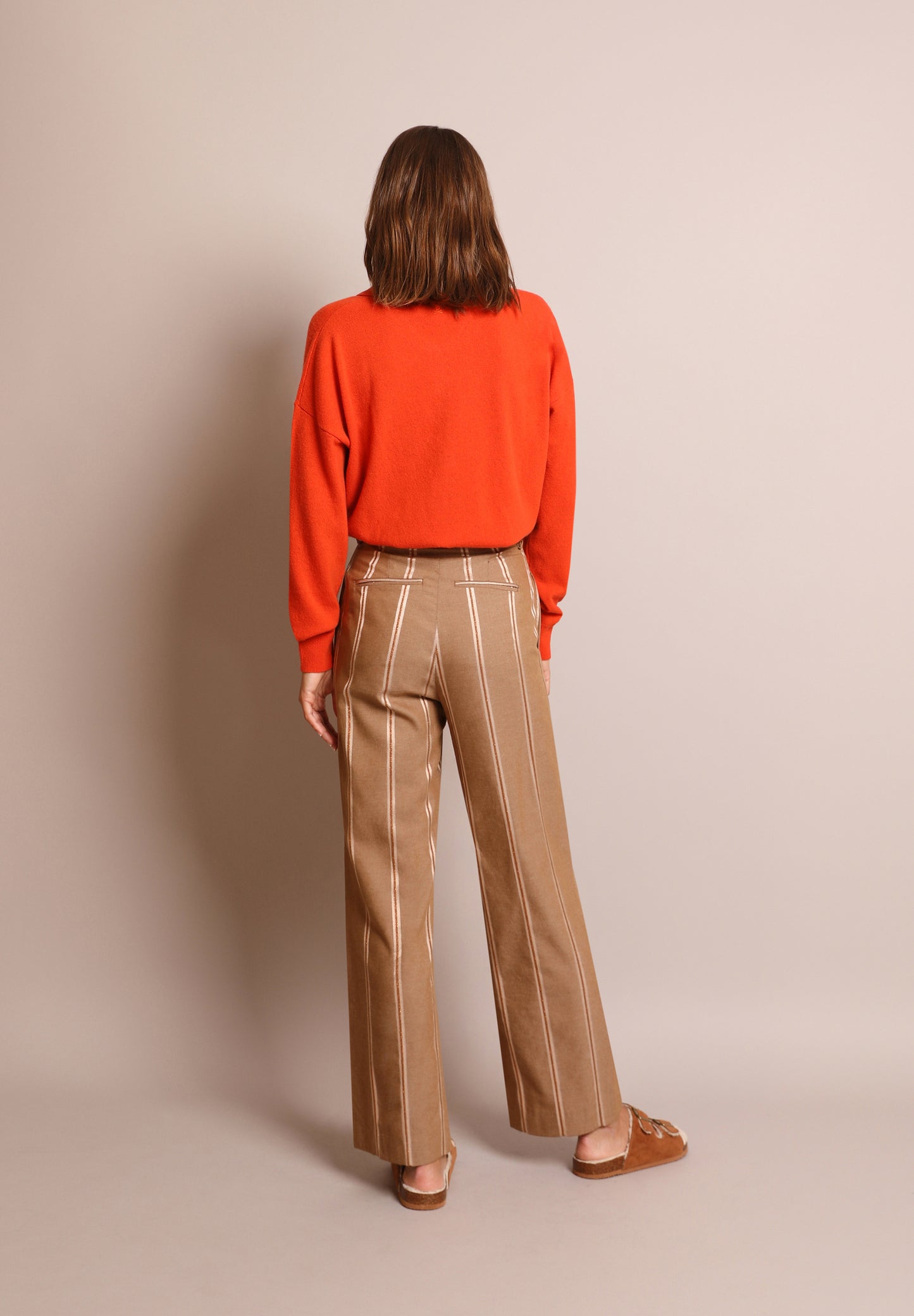 PANTALÓN RAYAS METALIZADAS