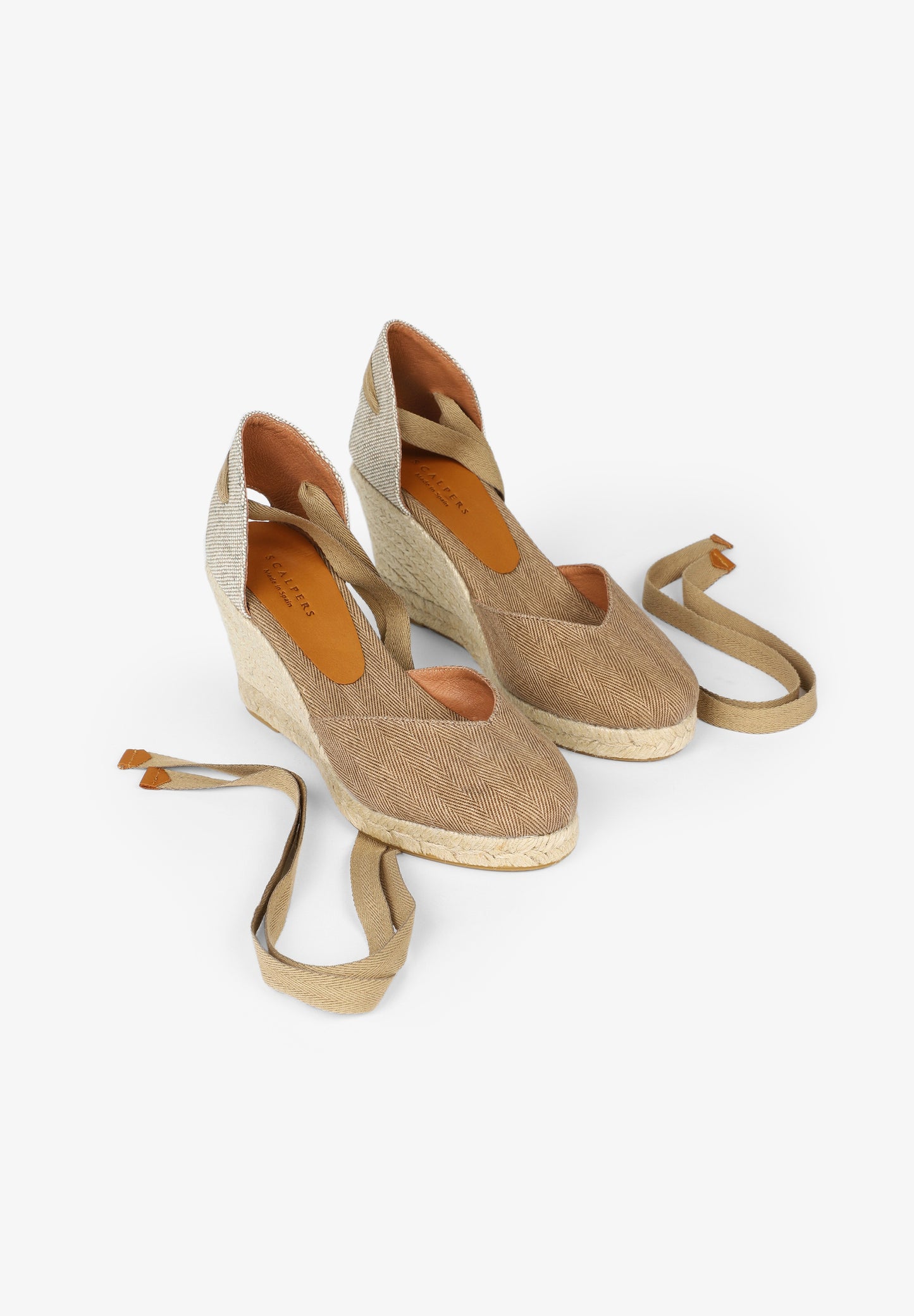 ALPARGATAS CUÑA TIRAS