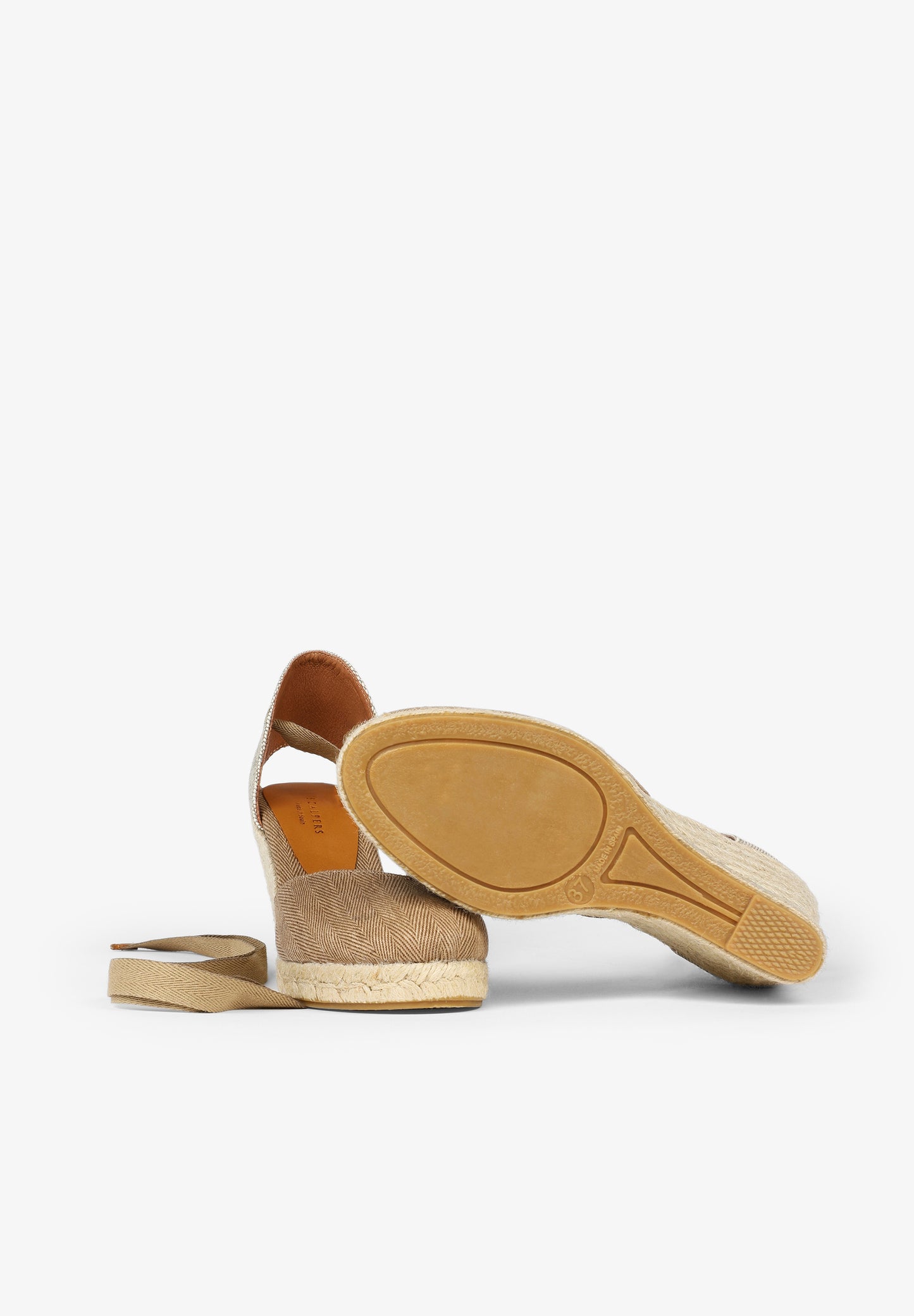 ALPARGATAS CUÑA TIRAS