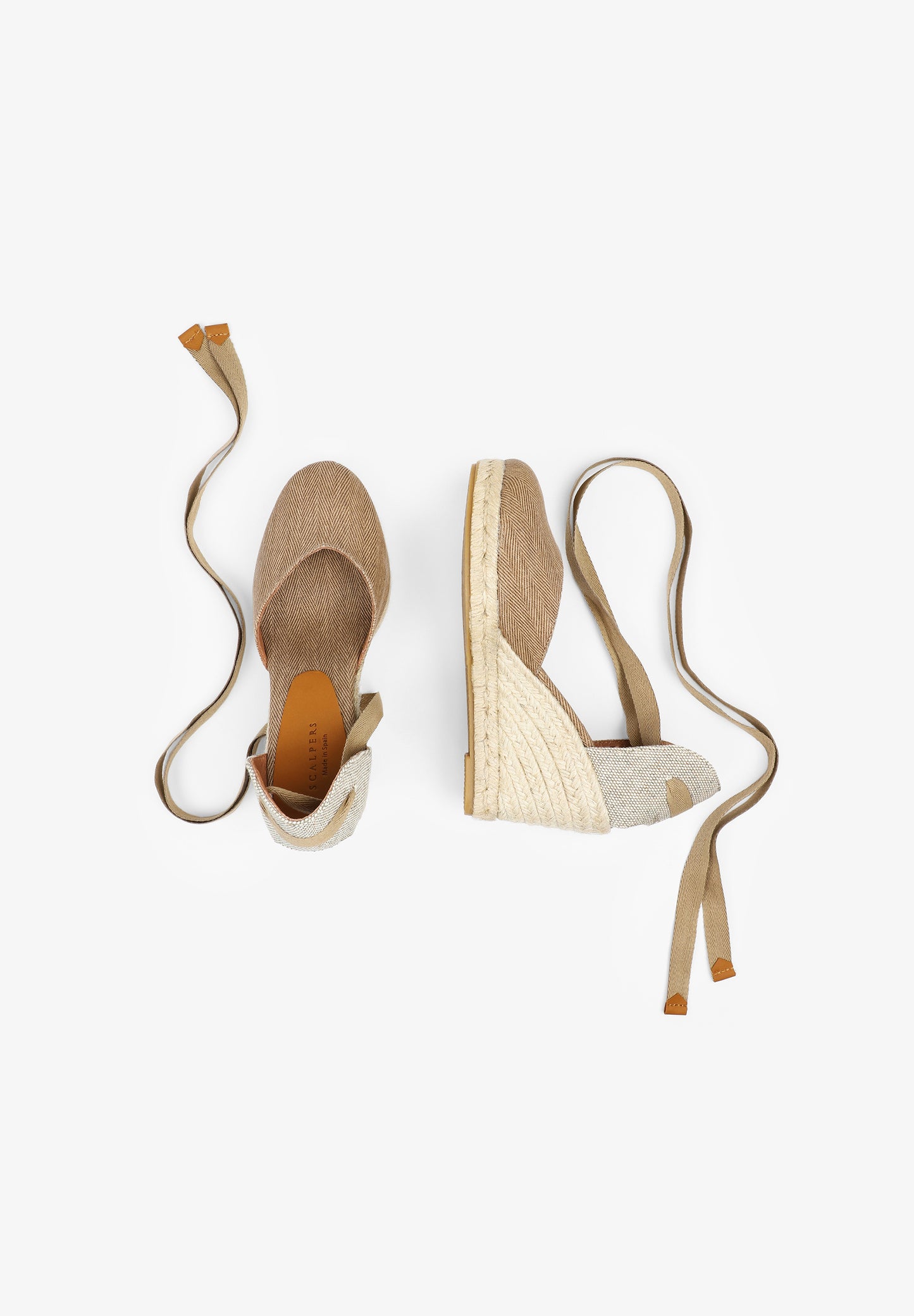 ALPARGATAS CUÑA TIRAS