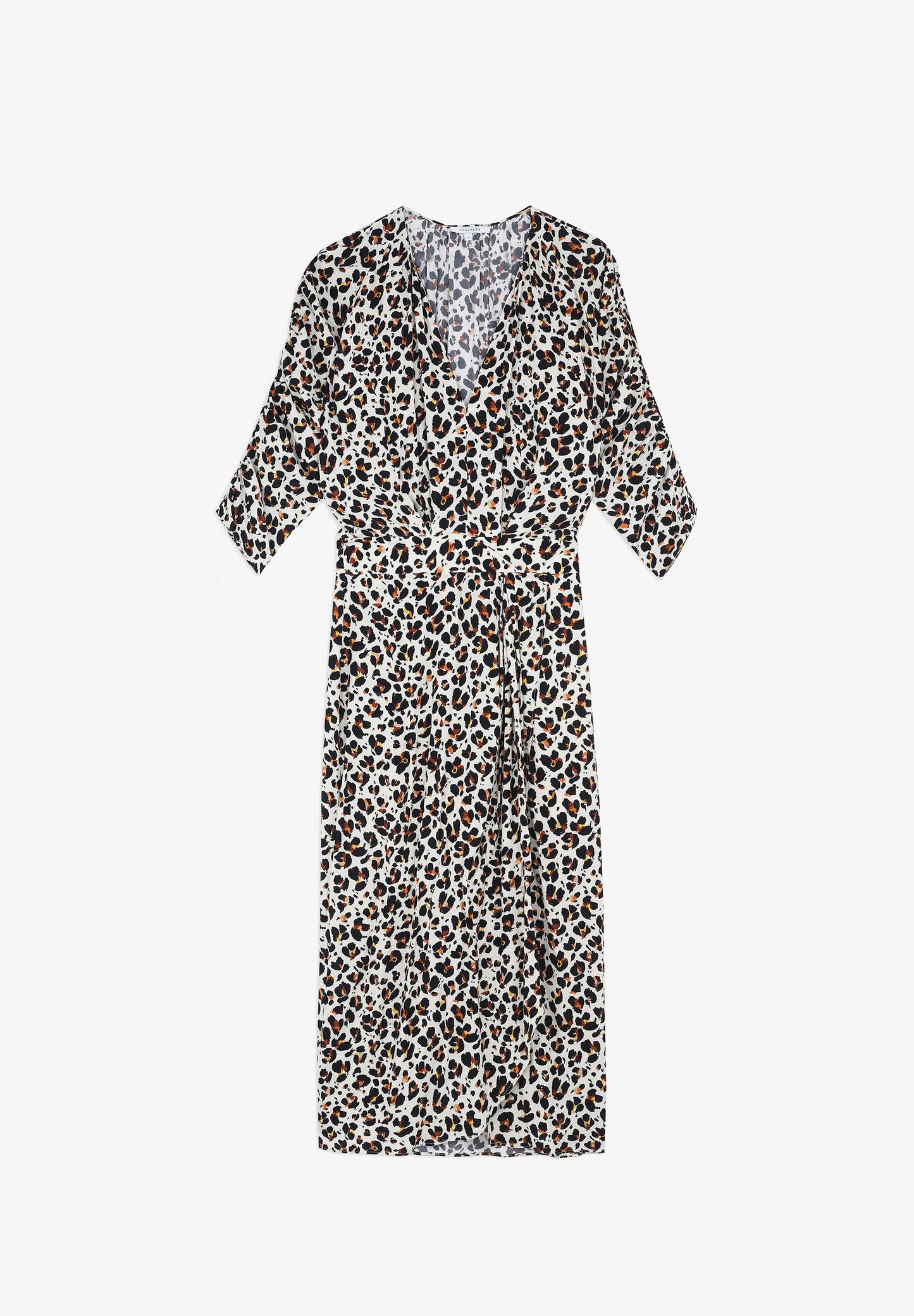 VESTIDO MIDI ANIMAL PRINT