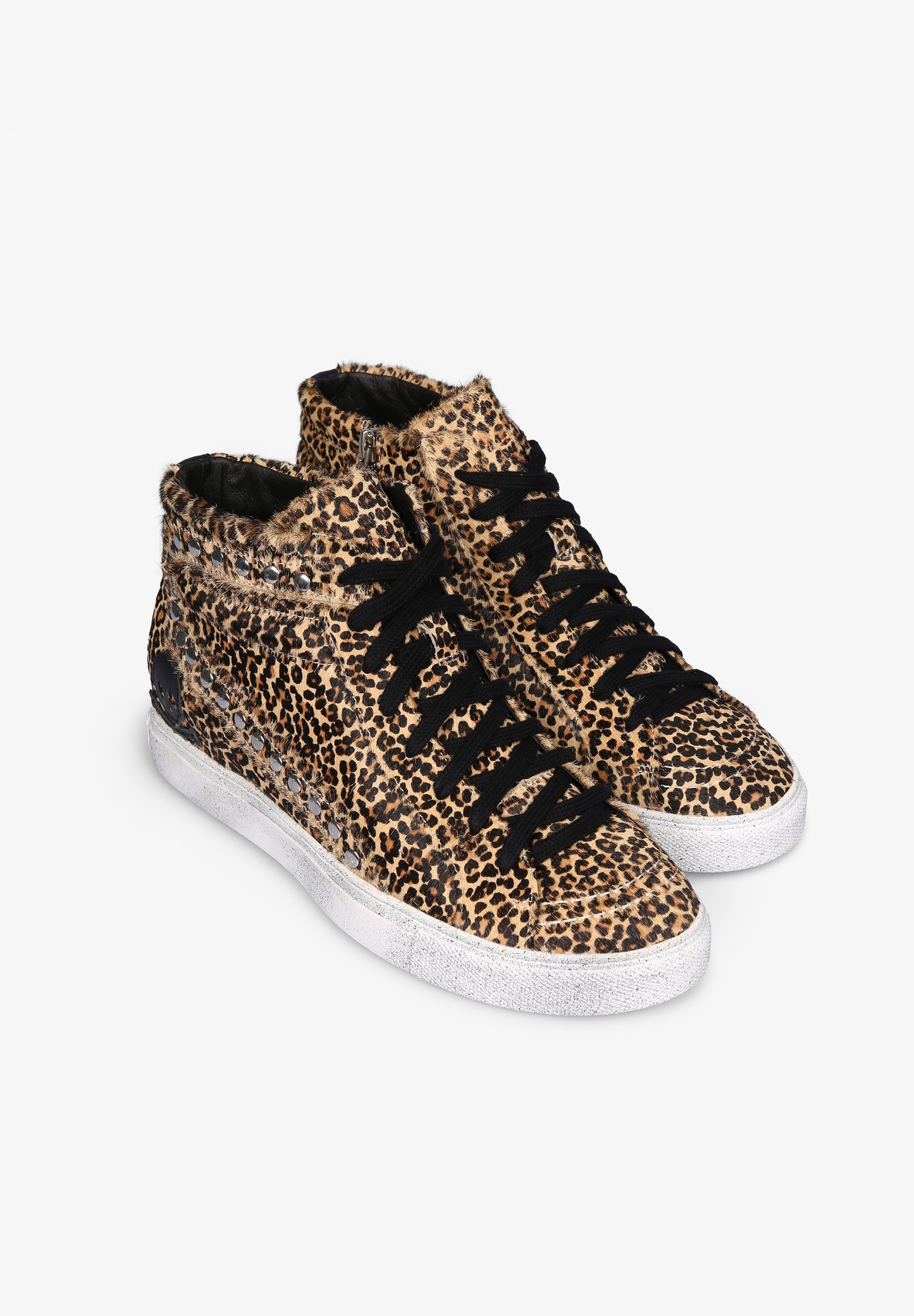 SNEAKERS BOTAS ANIMAL PRINT TACHAS