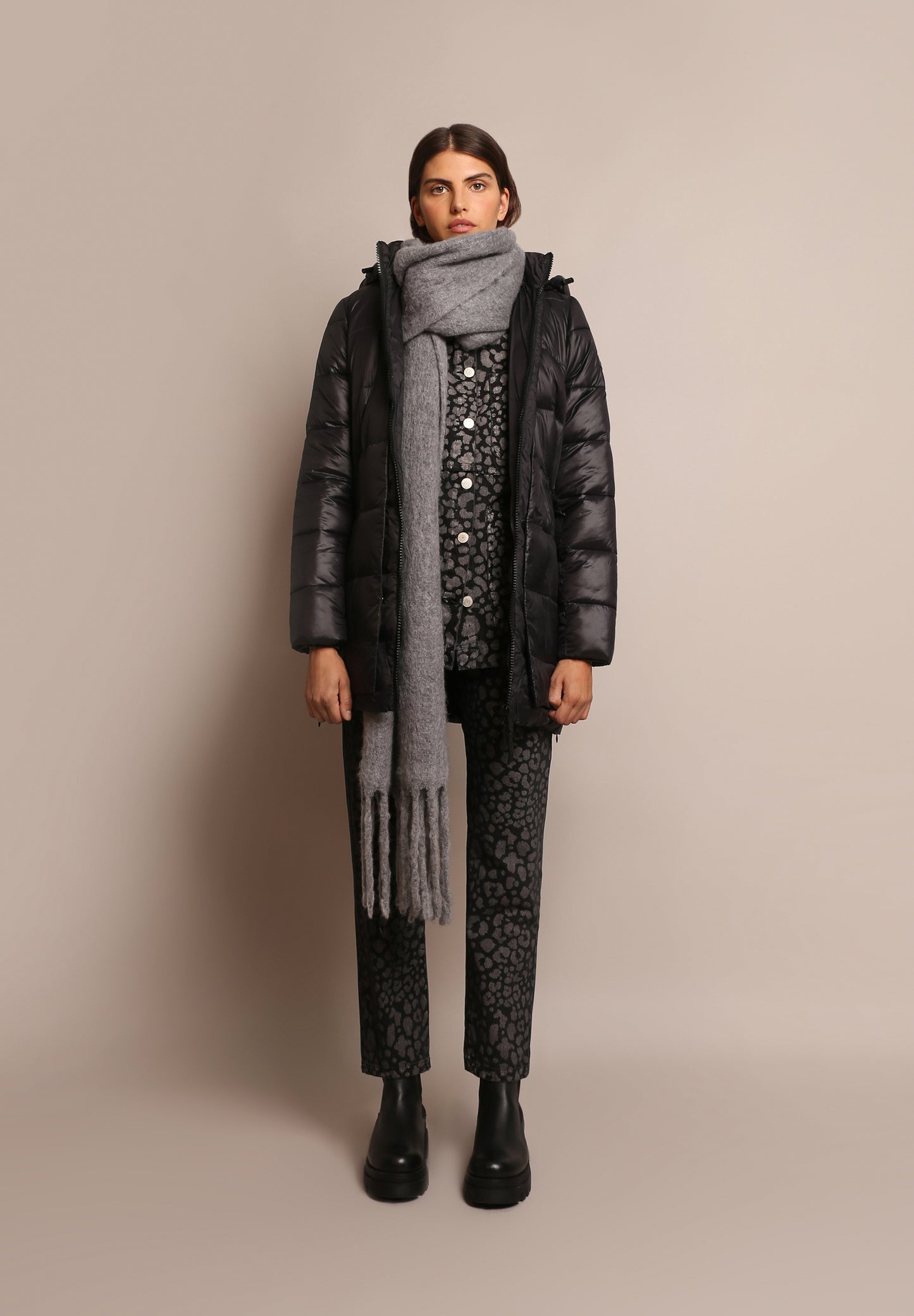 ABRIGO MIDI ACOLCHADO