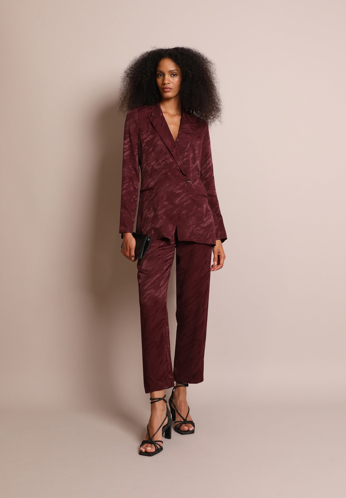 BLAZER JACQUARD CRUZADA