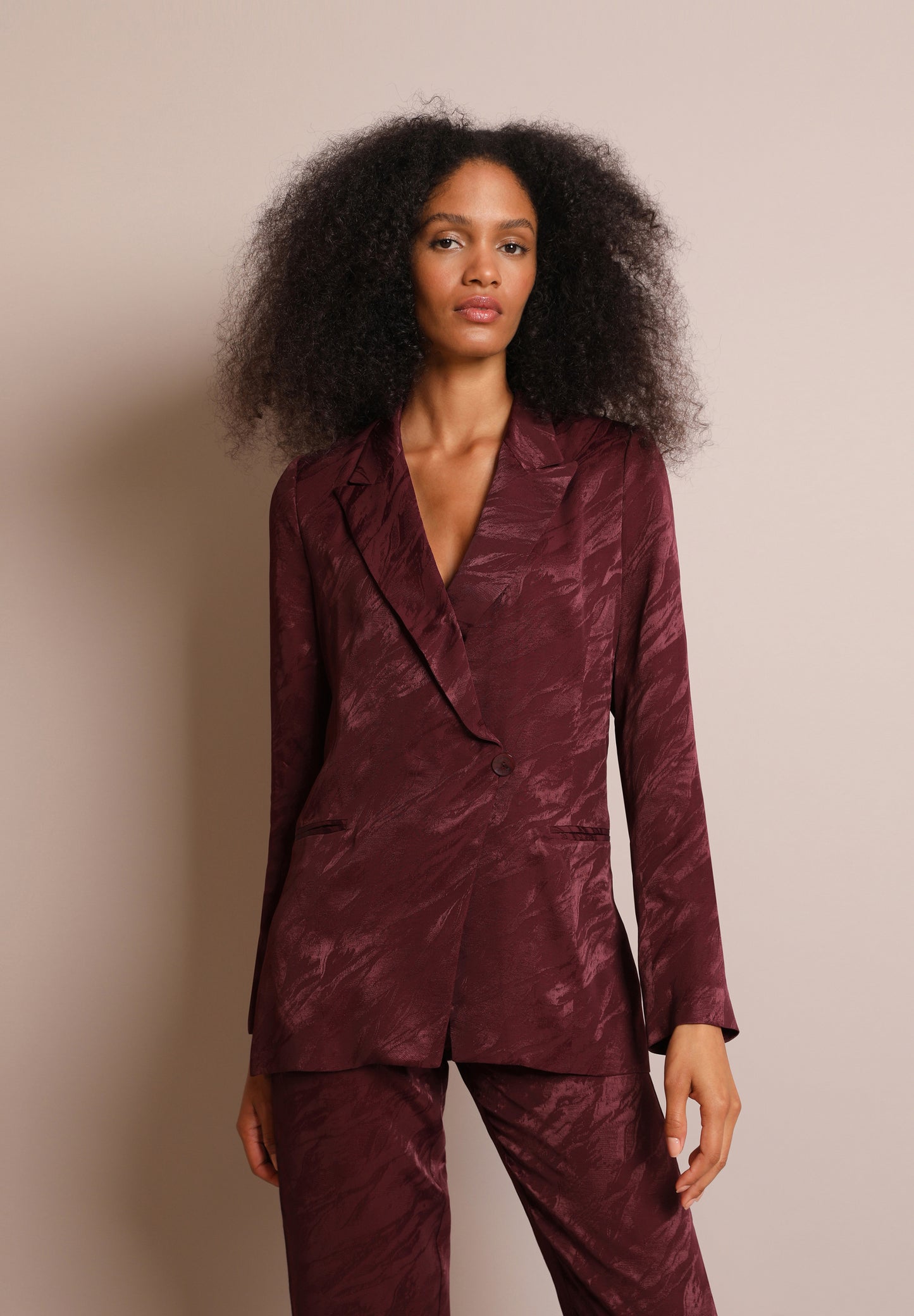 BLAZER JACQUARD CRUZADA