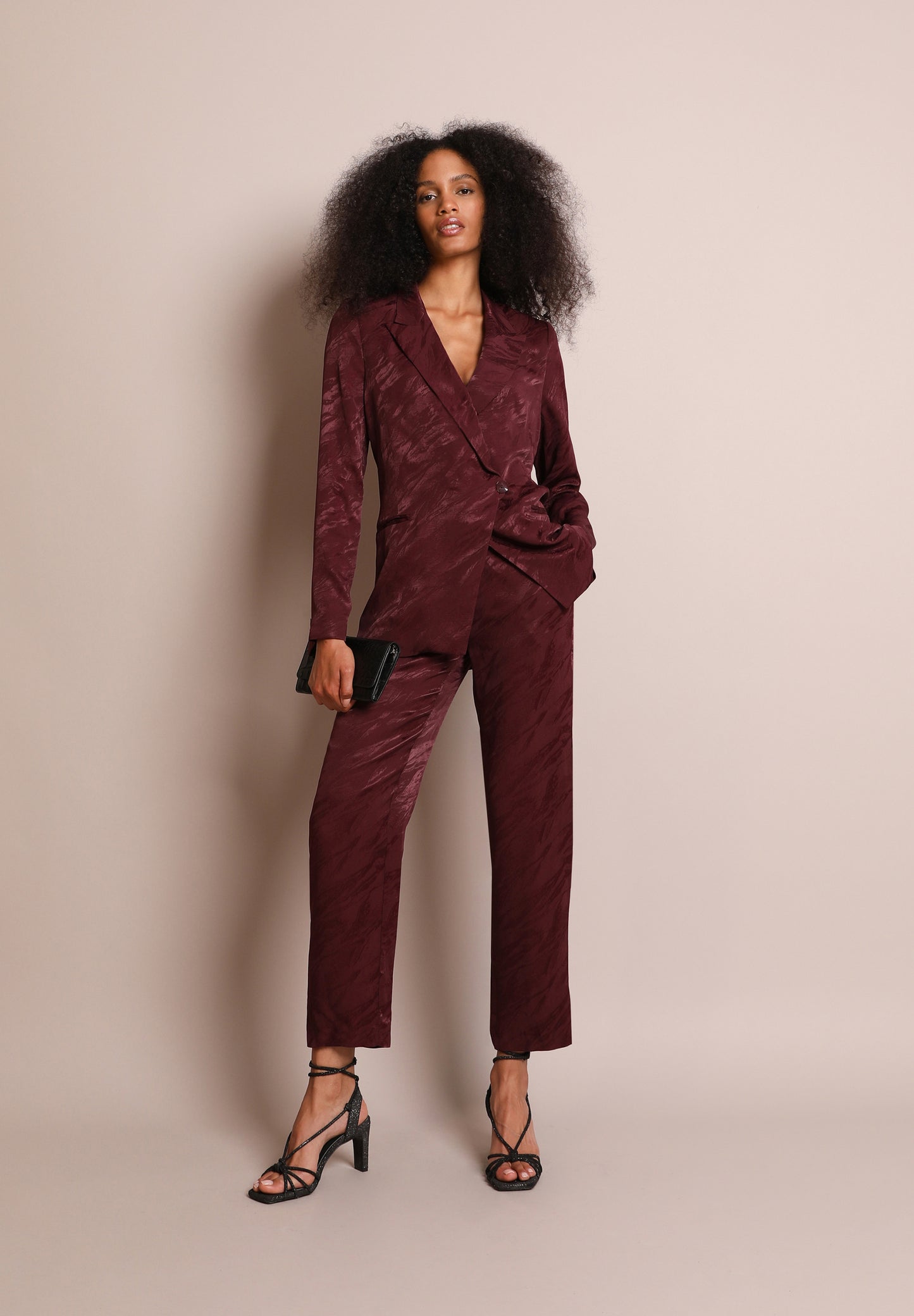 BLAZER JACQUARD CRUZADA