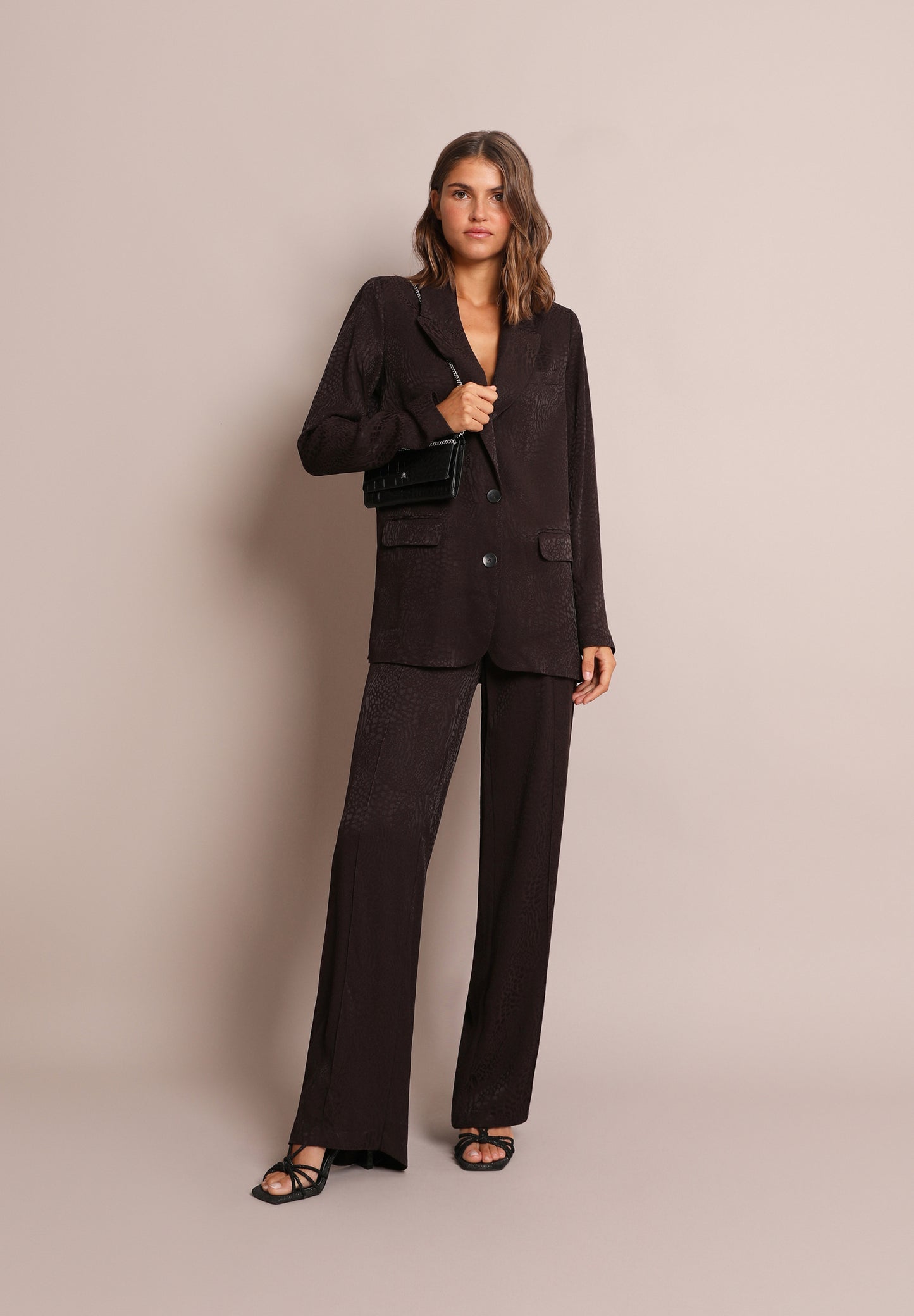 PANTALÓN FLARE JACQUARD