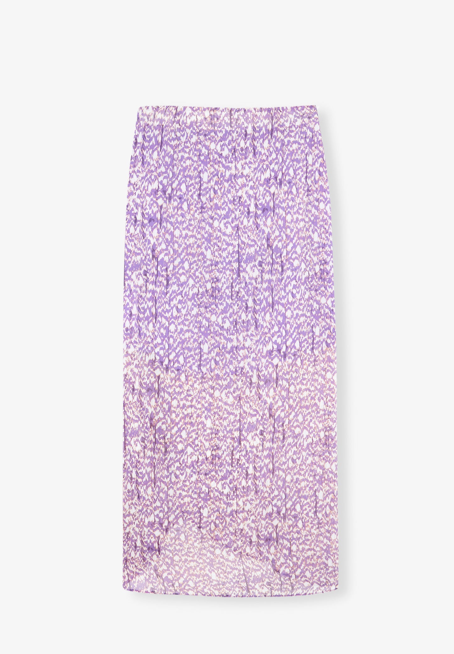 FALDA CRUZADA PRINT METALIZADO