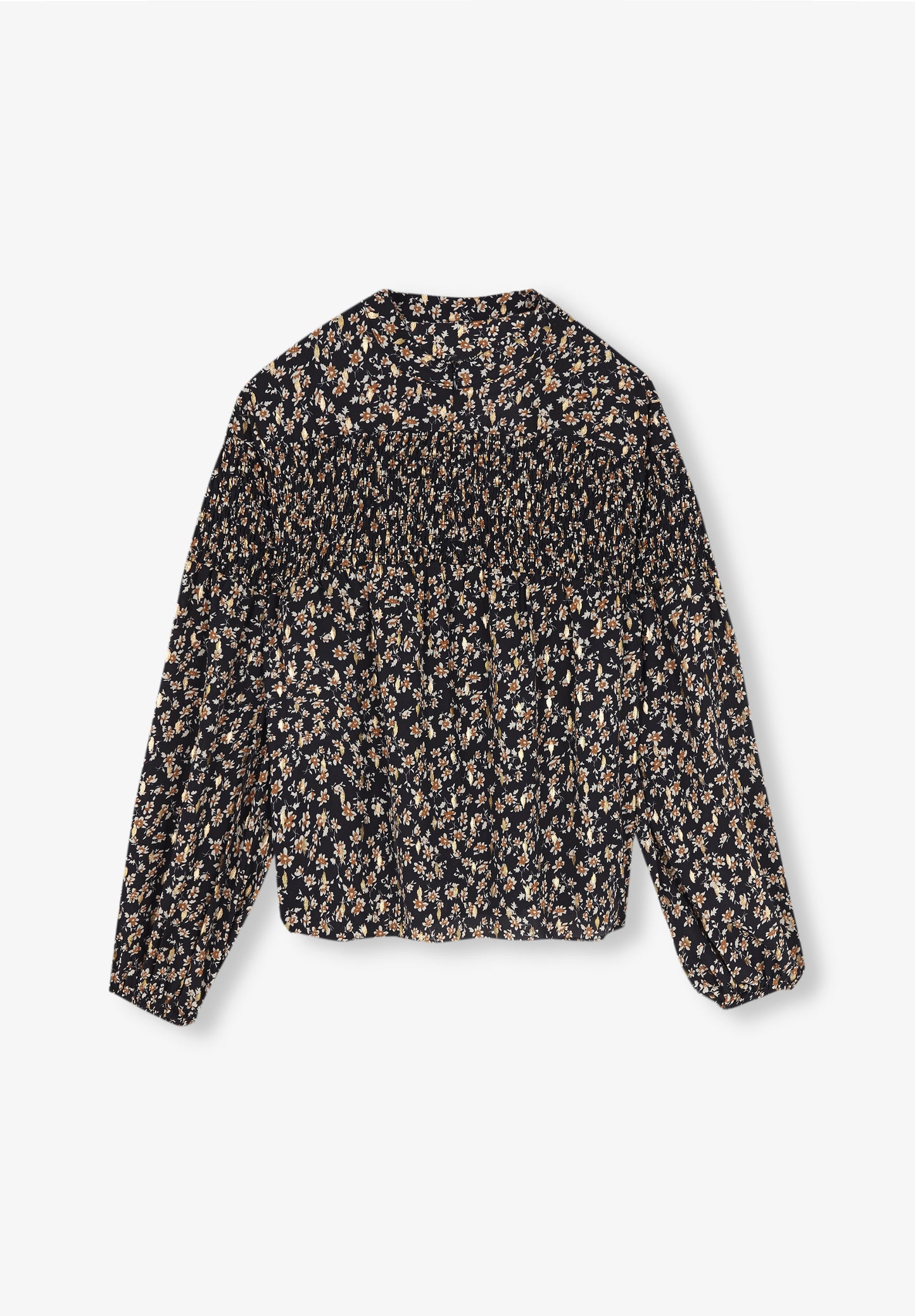 BLUSA FLORES NIDO DE ABEJA