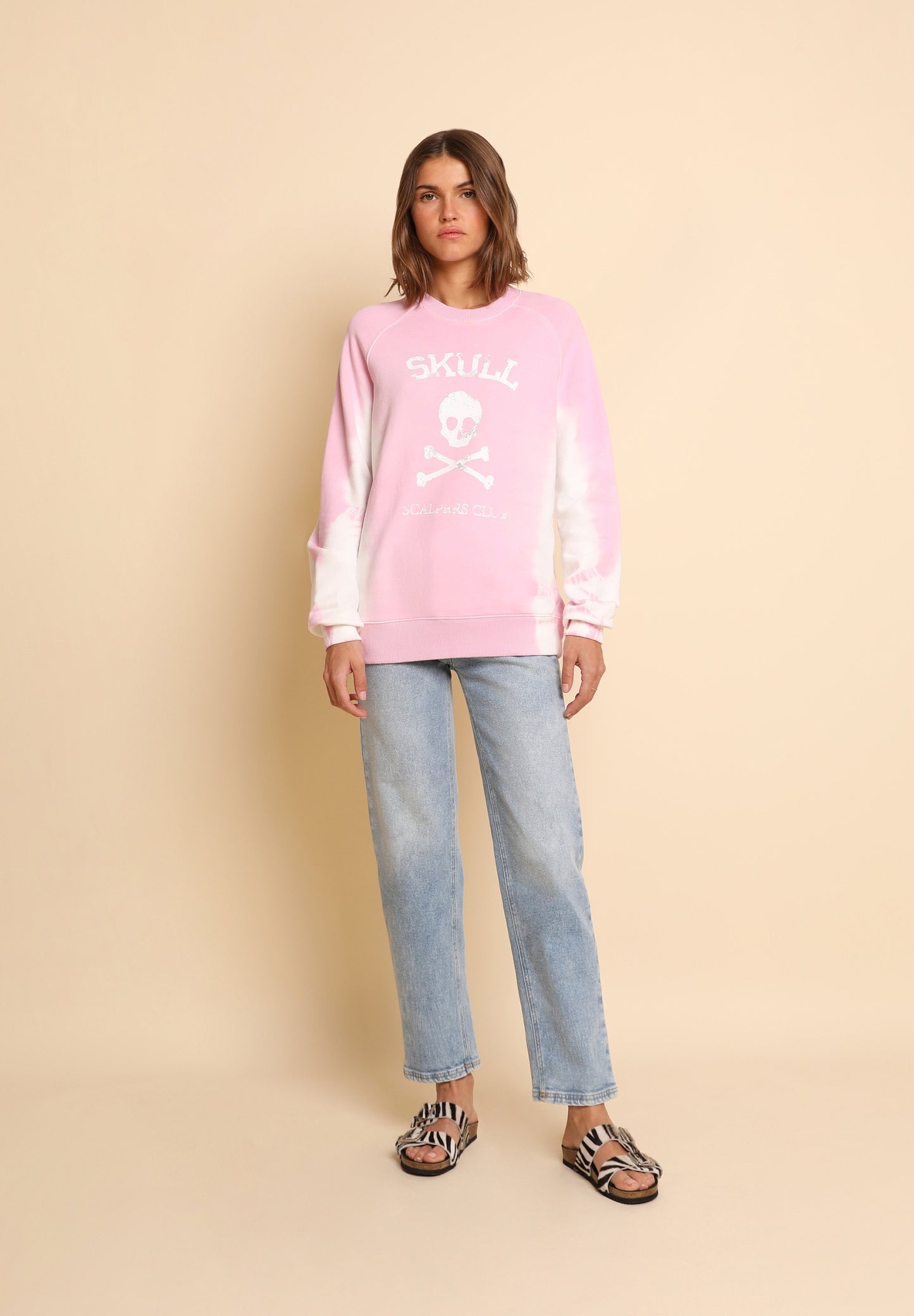 SUDADERA TIE DYE CALAVERA