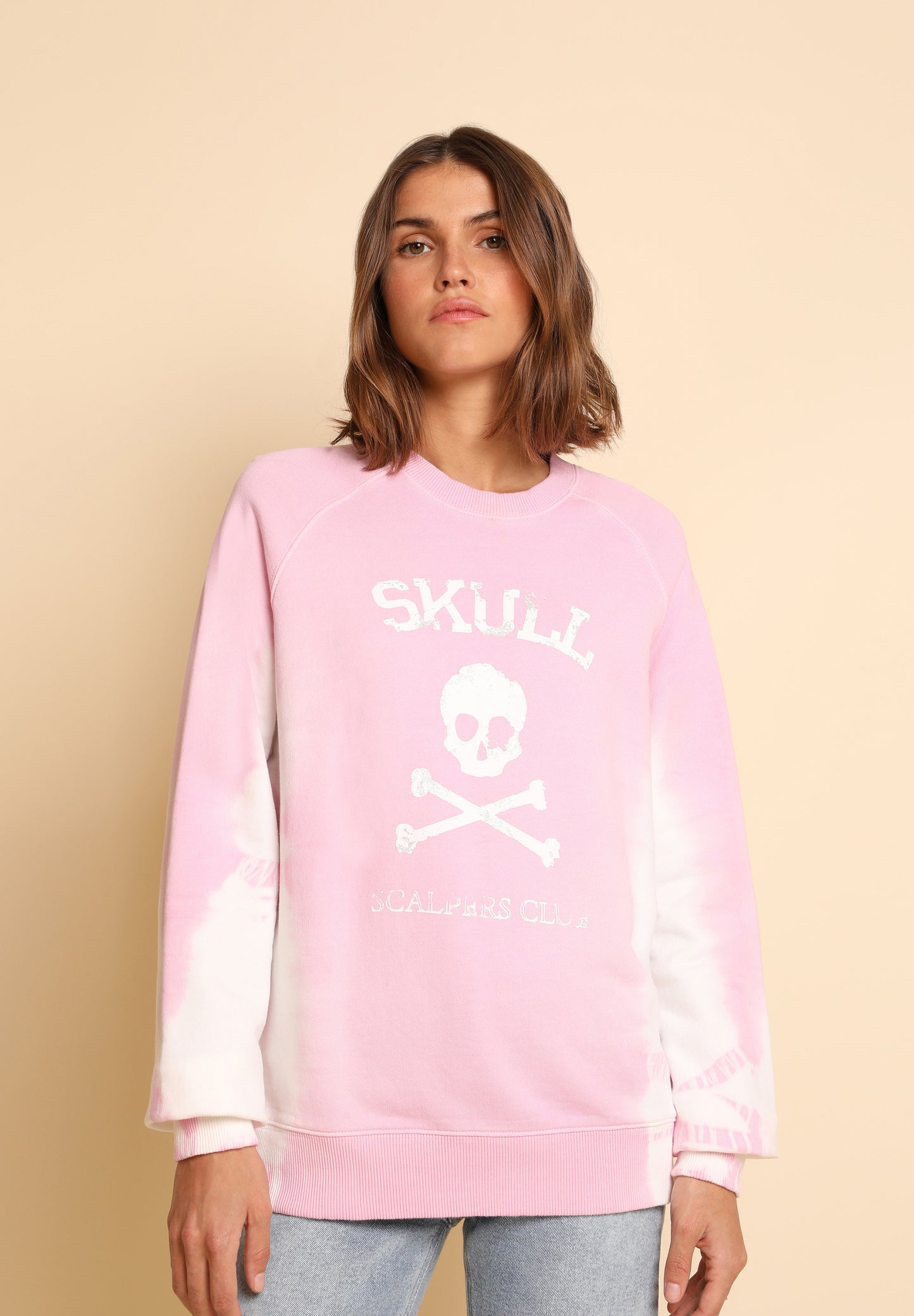 SUDADERA TIE DYE CALAVERA