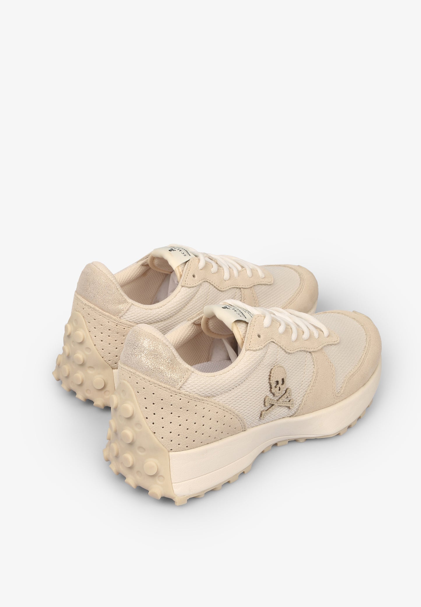 SNEAKERS CALAVERA SUELA DENTADA