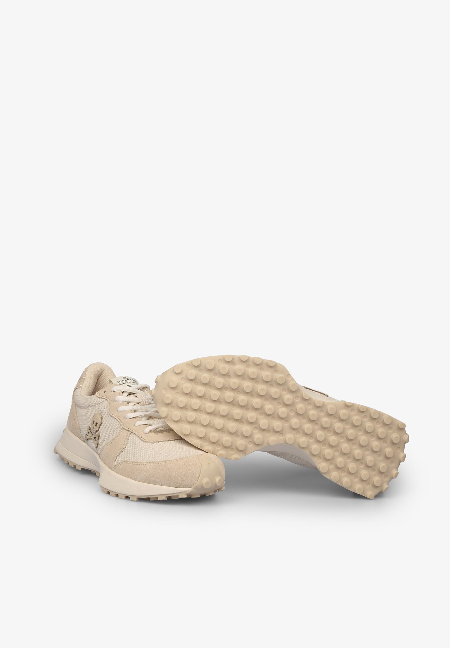 SNEAKERS CALAVERA SUELA DENTADA