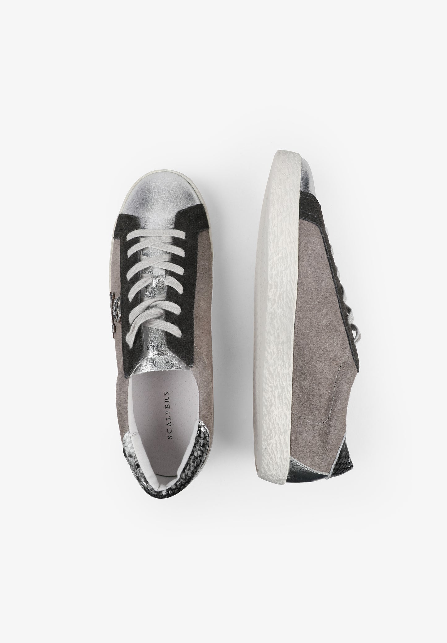 SNEAKERS BAJAS DETALLES ANIMAL PRINT