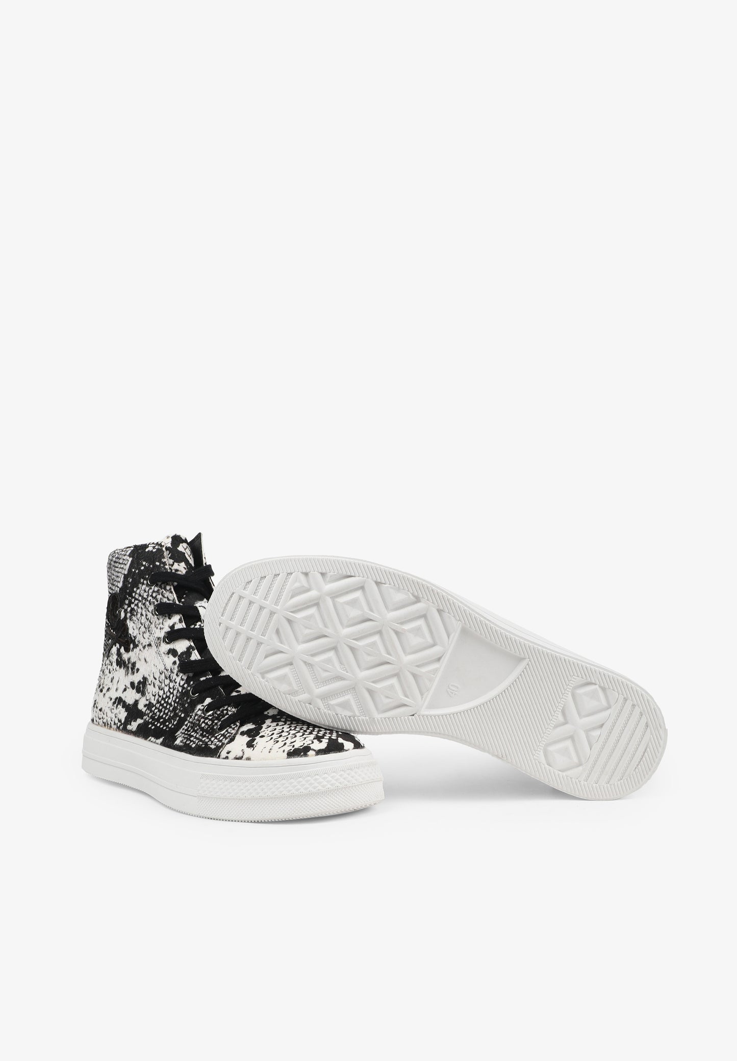 SNEAKERS ALTAS ANIMAL PRINT