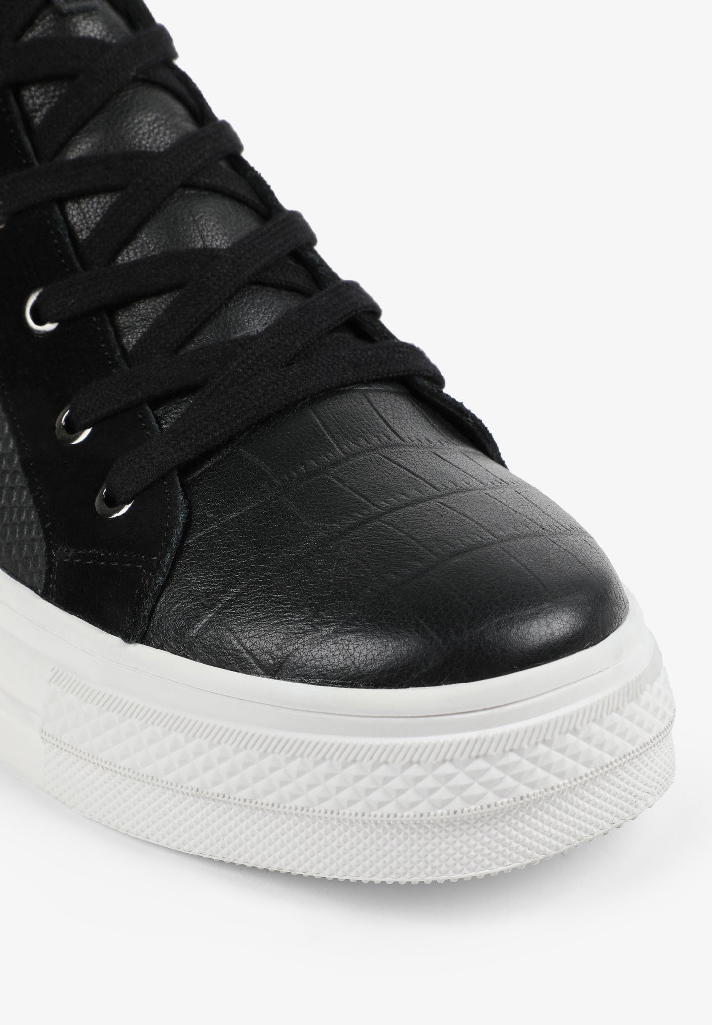 SNEAKERS ALTAS GRABADAS