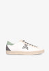 SNEAKERS PIEL BAJAS CALAVERA CONTRASTE