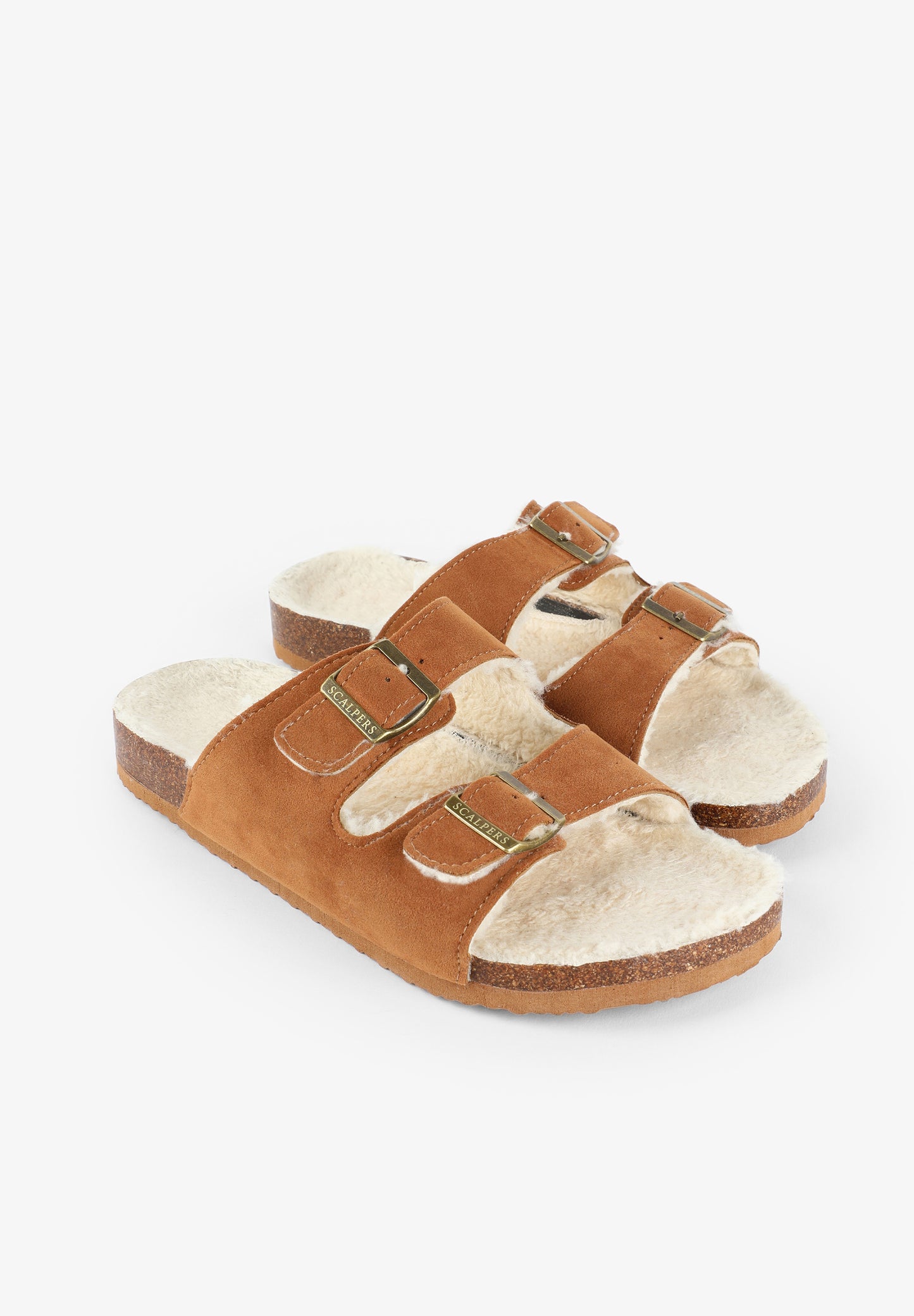 SANDALIAS HEBILLAS BORREGO