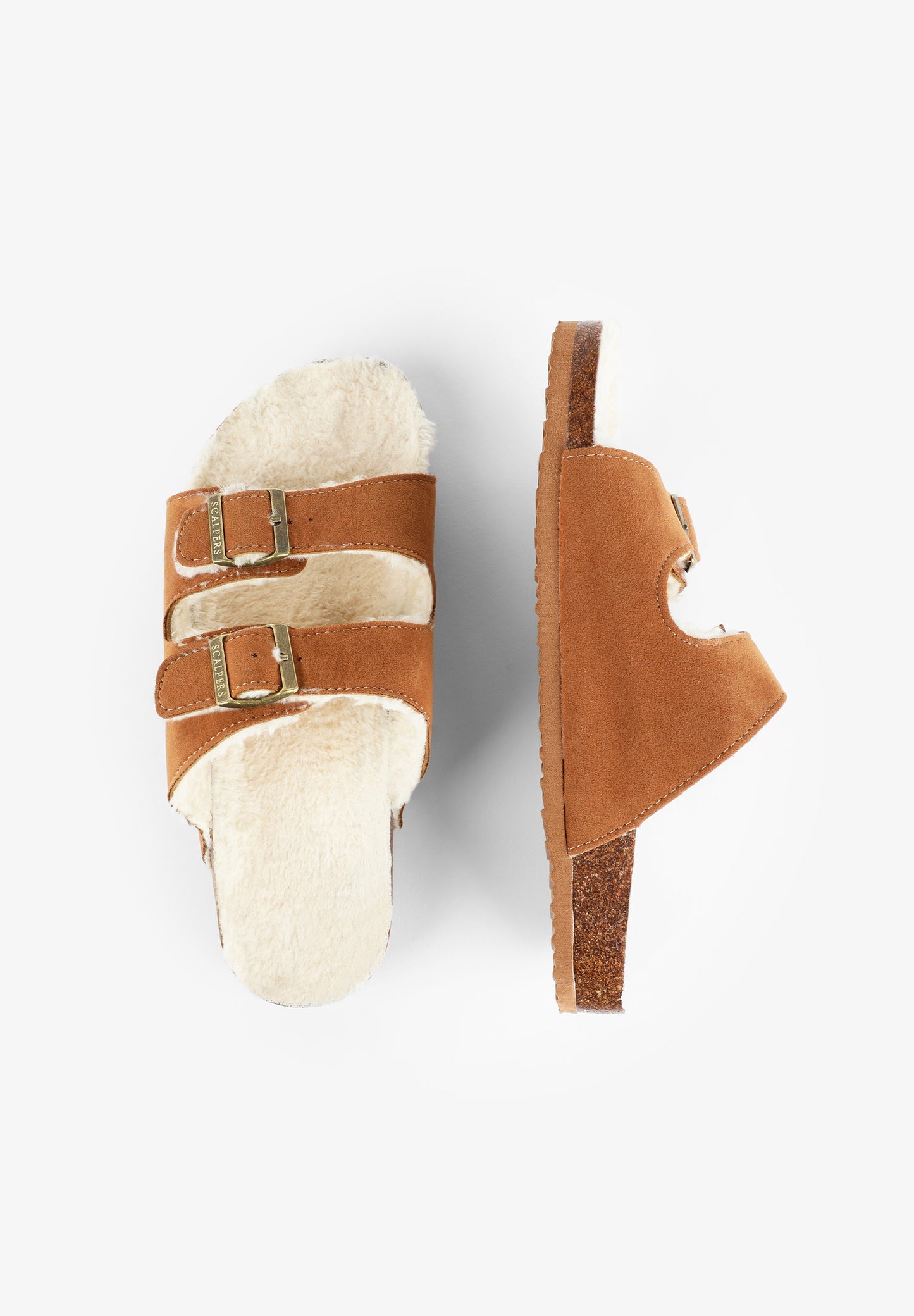 SANDALIAS HEBILLAS BORREGO