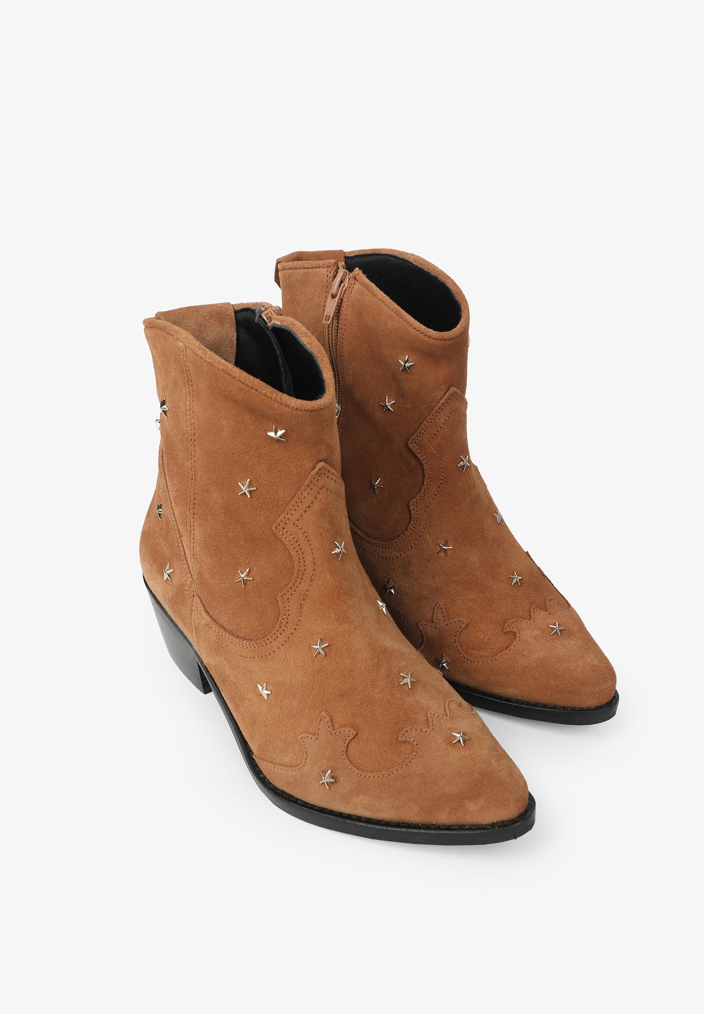 BOTÍN COWBOY SERRAJE ESTRELLAS