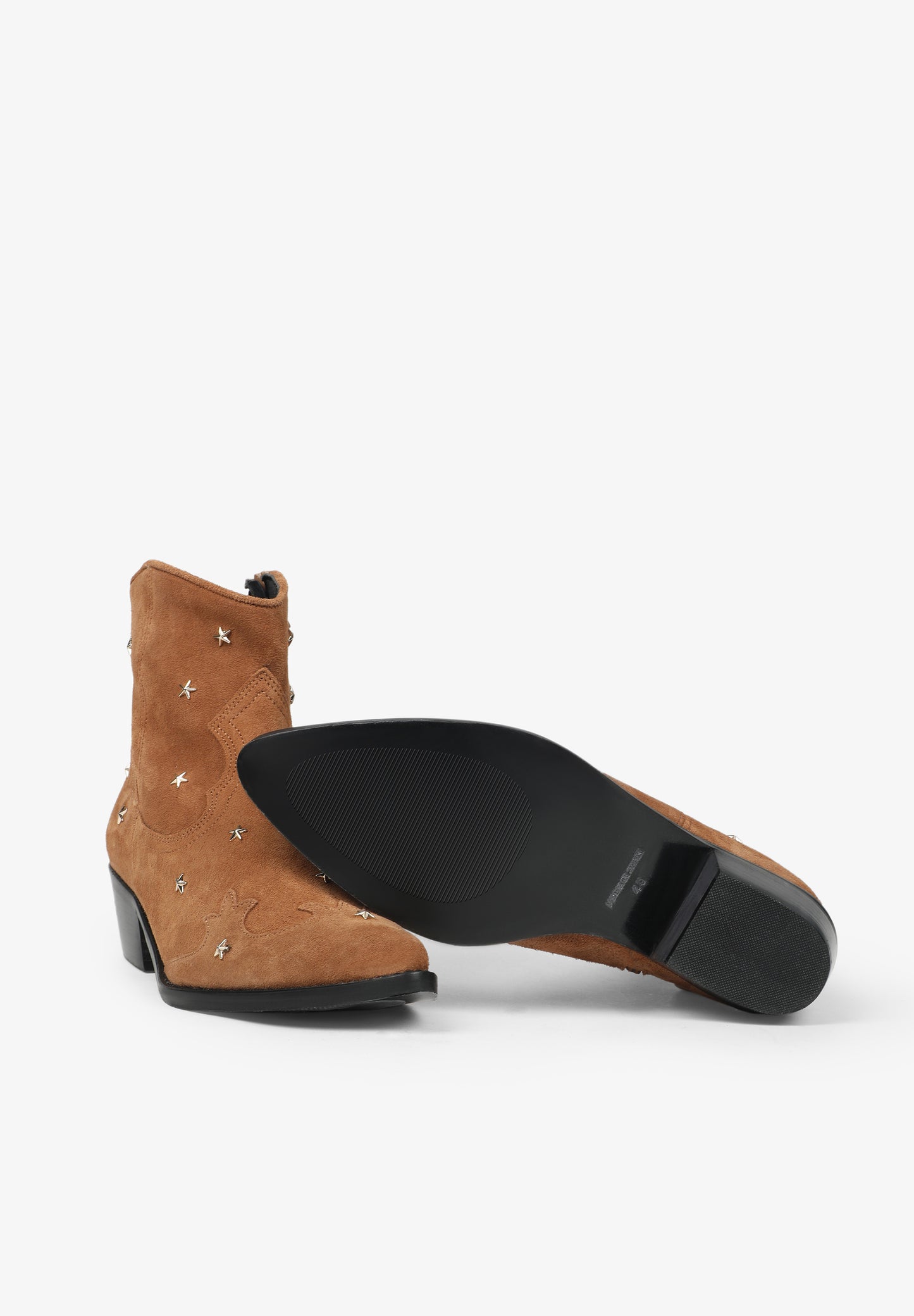 BOTÍN COWBOY SERRAJE ESTRELLAS