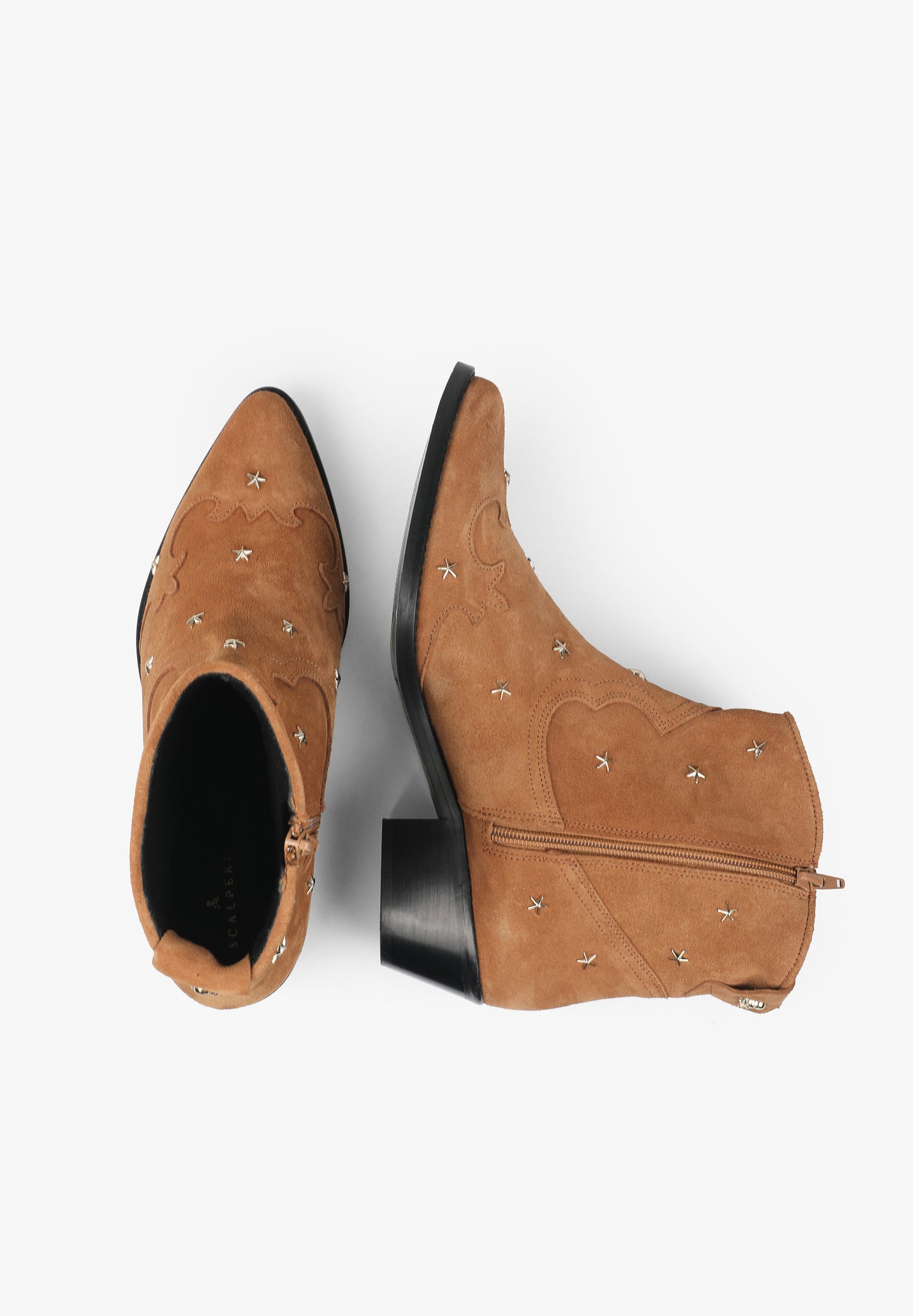 BOTÍN COWBOY SERRAJE ESTRELLAS