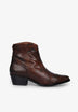 BOTIN COWBOY PIEL GRABADA