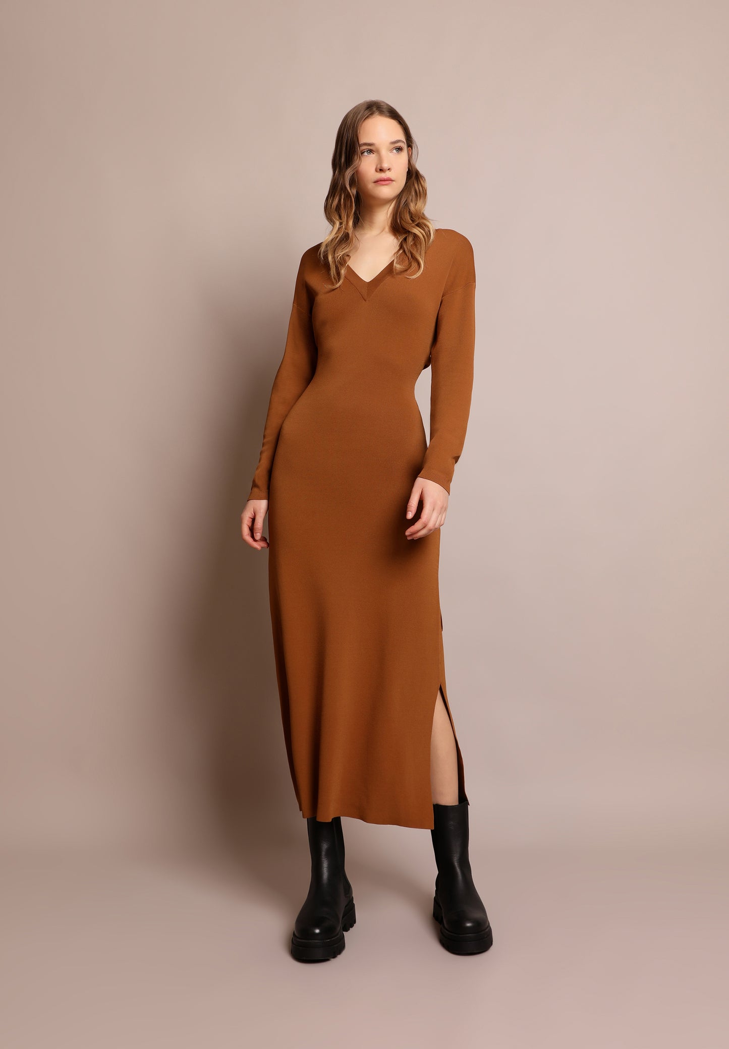 VESTIDO PUNTO LAZADA