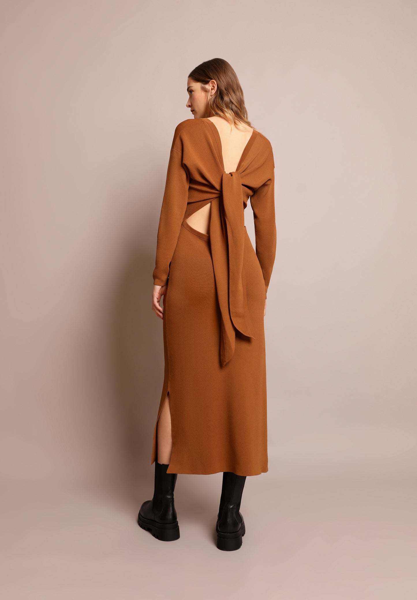 VESTIDO PUNTO LAZADA