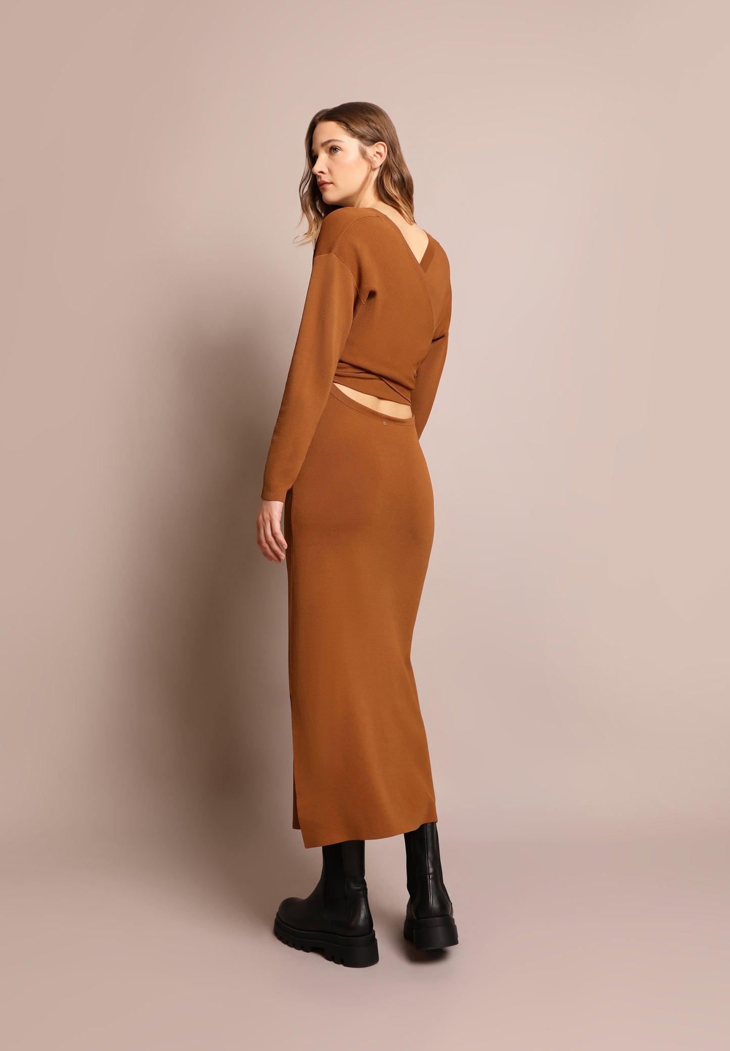 VESTIDO PUNTO LAZADA