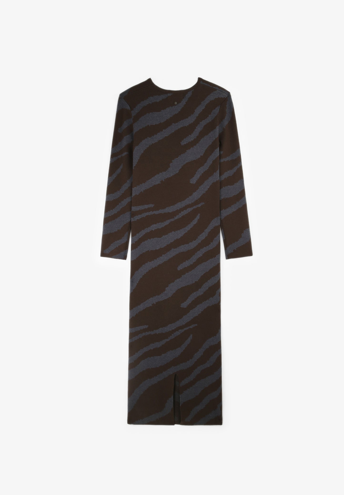 VESTIDO MIDI PUNTO ANIMAL PRINT